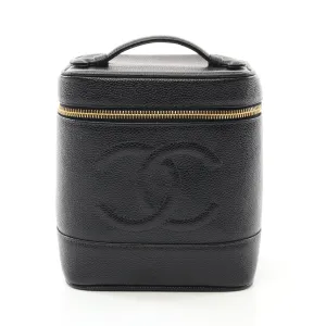 Chanel Coco Mark Leather Handbag