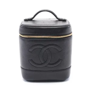 Chanel Coco Mark Leather Handbag