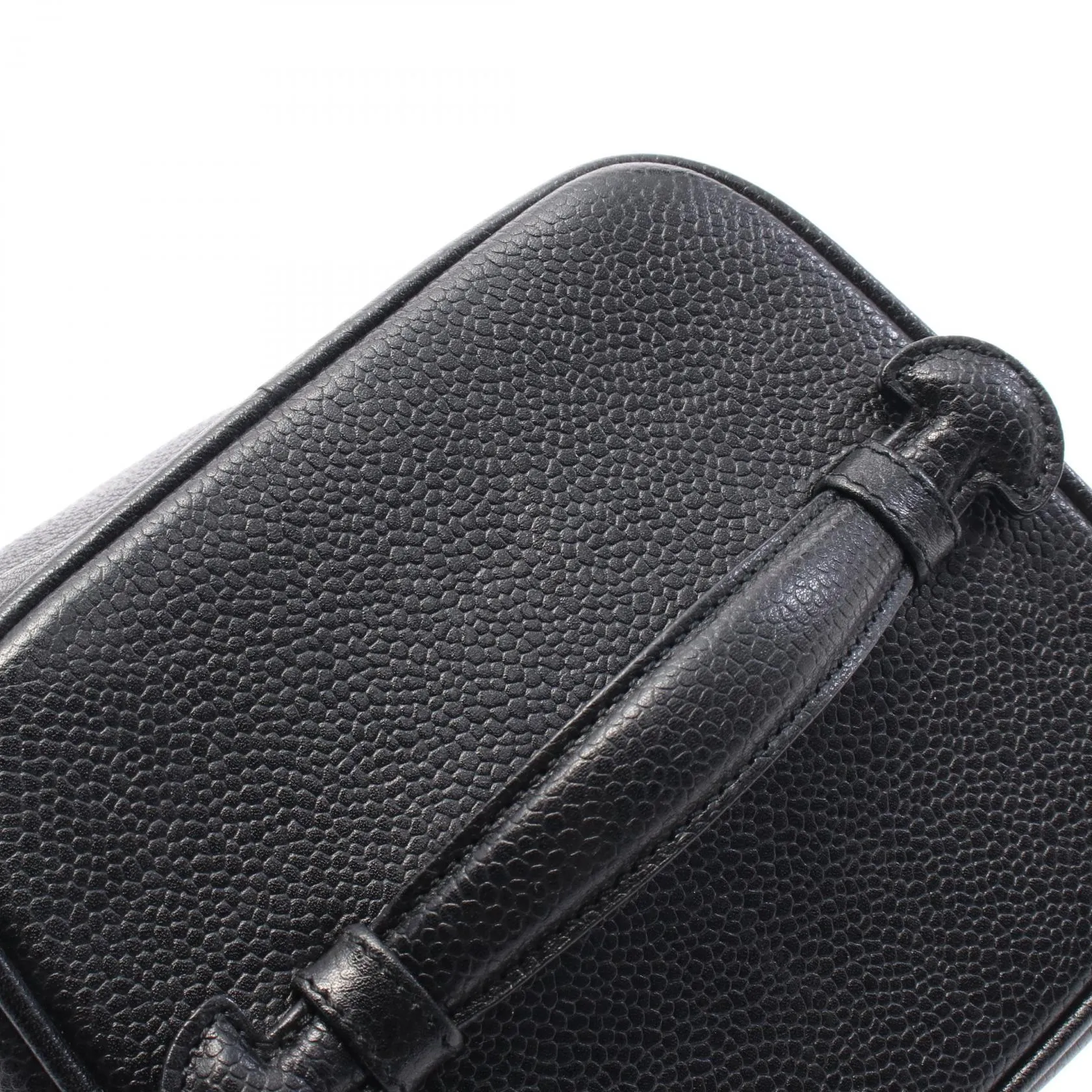 Chanel Coco Mark Leather Handbag