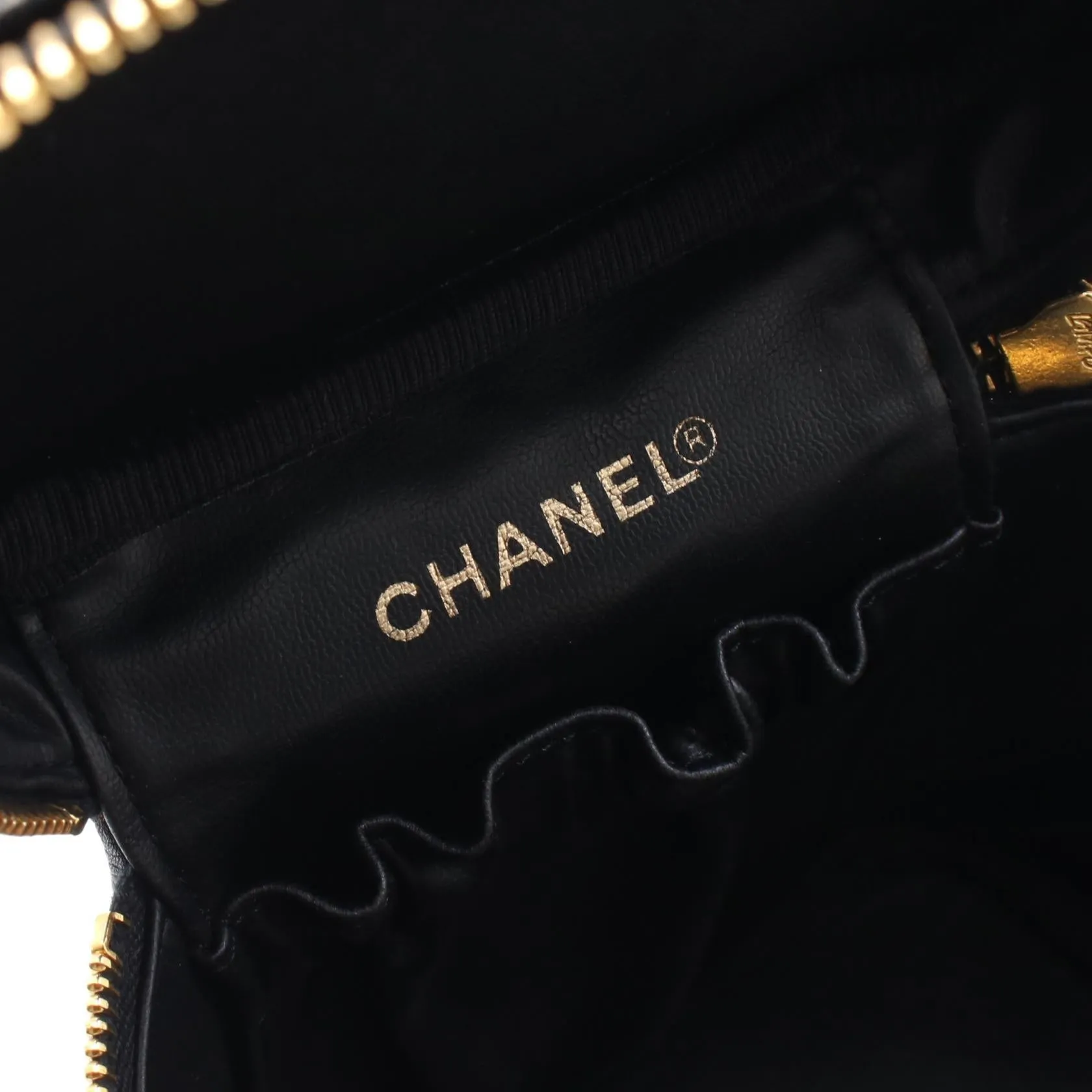 Chanel Coco Mark Leather Handbag