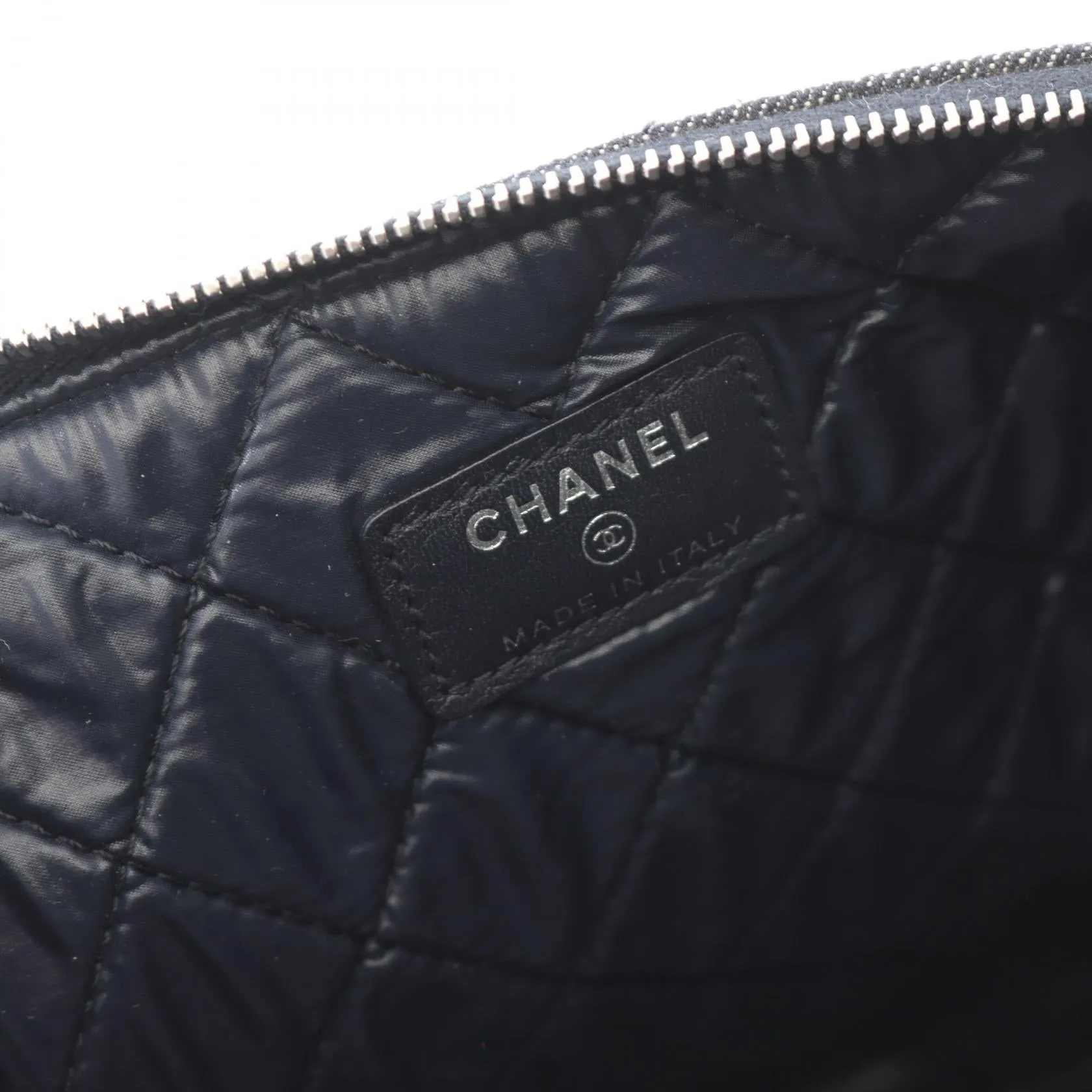 Chanel Denim Deauville Clutch Bag