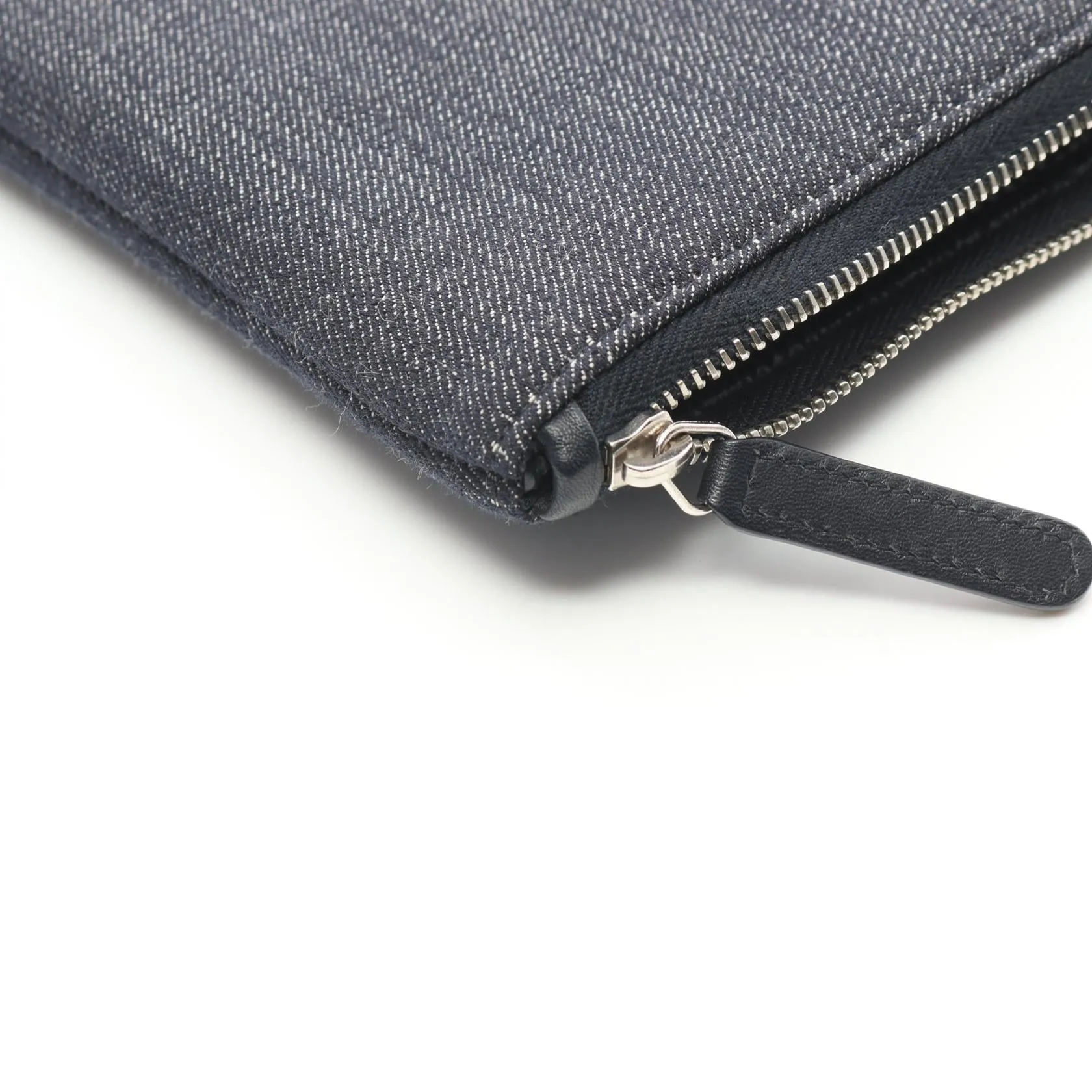 Chanel Denim Deauville Clutch Bag