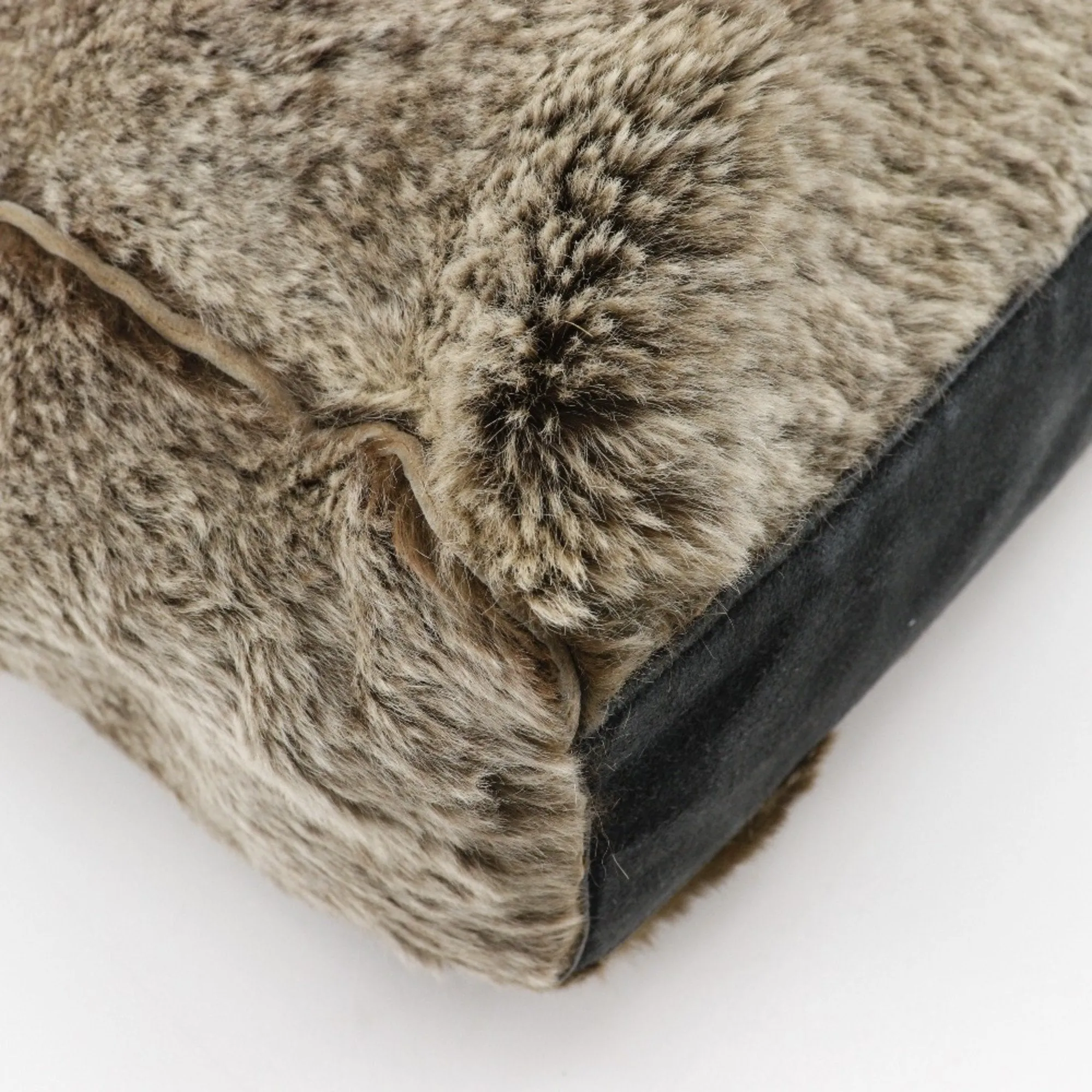 Chanel Fur Handbag Tote Bag (Pre-Owned)