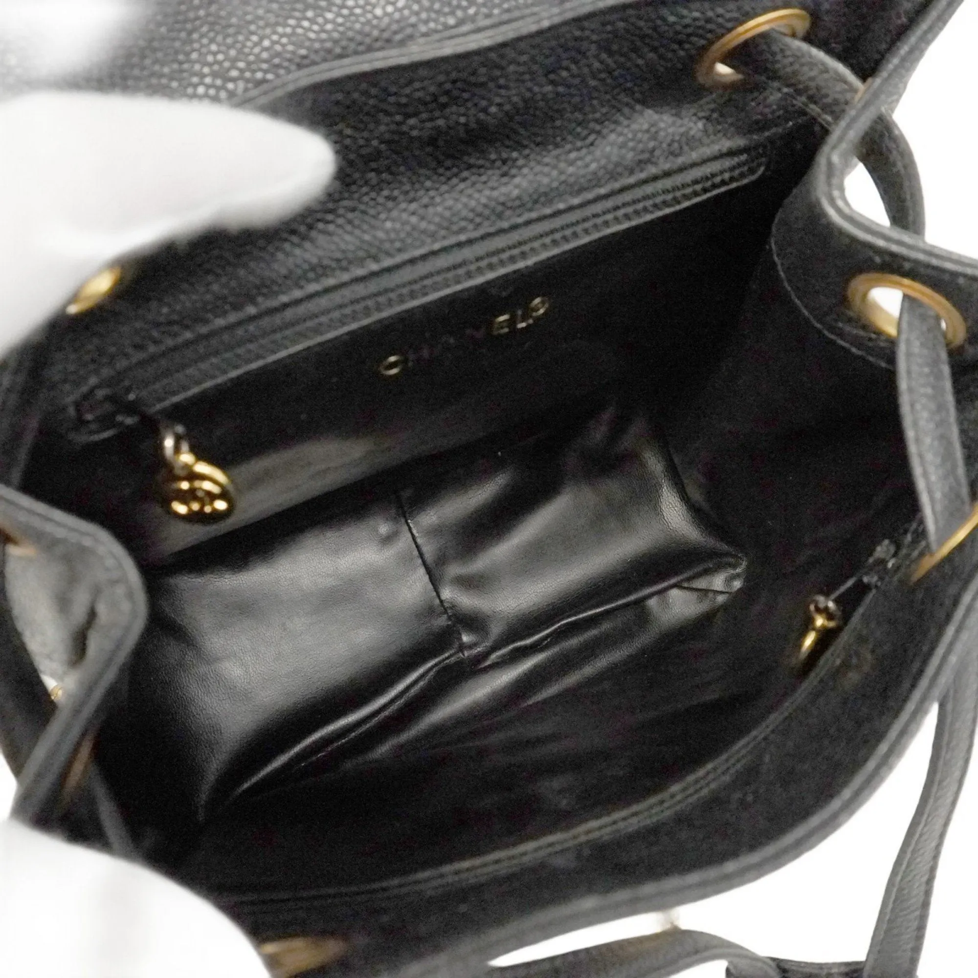 Chanel Grained Calfskin Backpack (Pre-Owned)