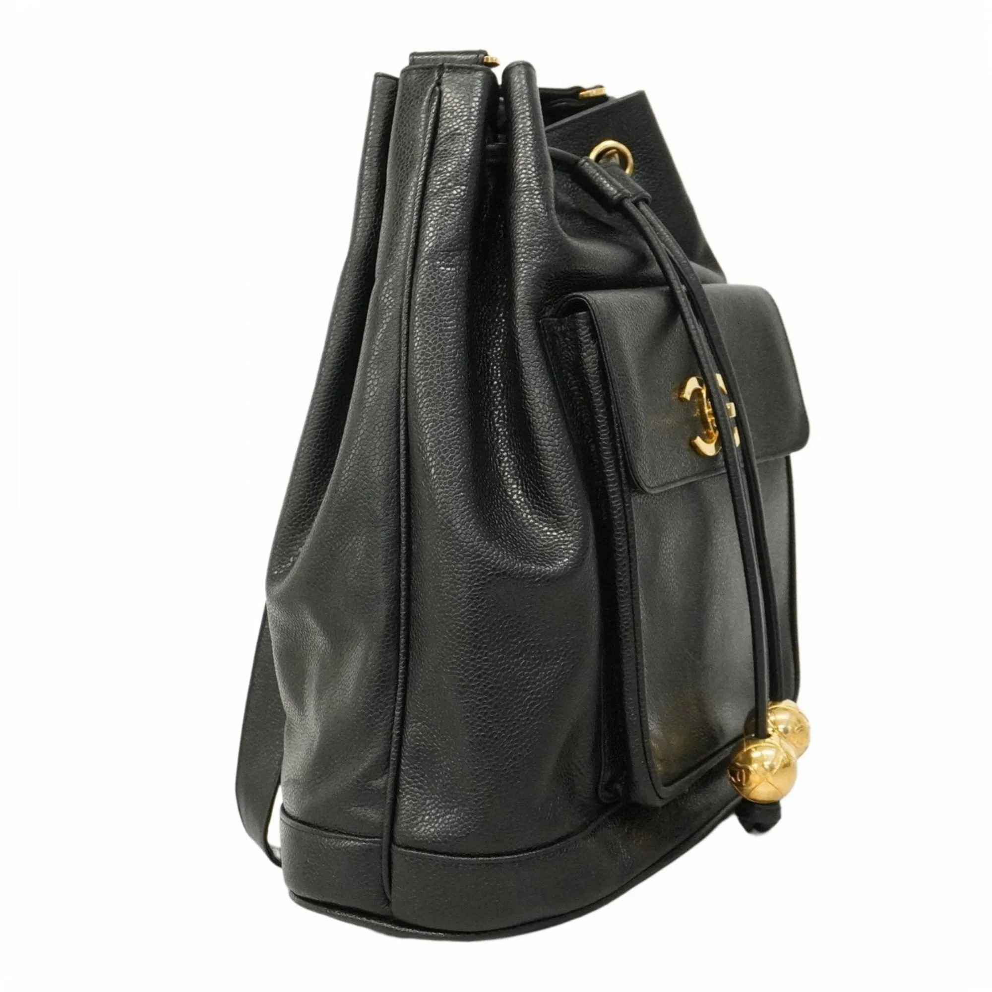 Chanel Grained Calfskin Backpack (Pre-Owned)