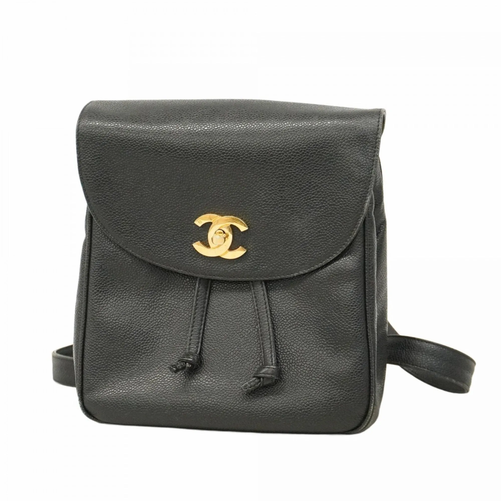 Chanel Grained Calfskin Backpack (Pre-Owned)