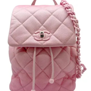 Chanel Grained Calfskin Backpack (Pre-Owned)
