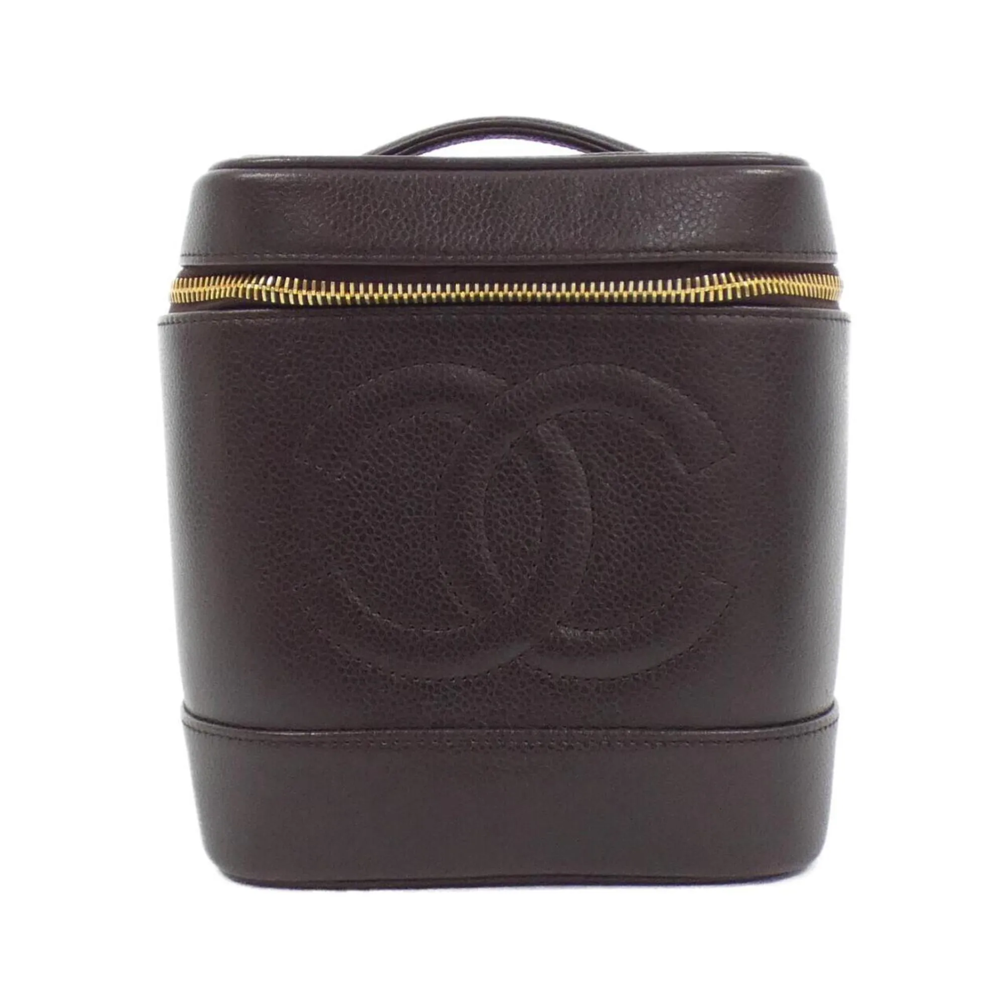Chanel Grained Calfskin Handbag (Pre-Owned)