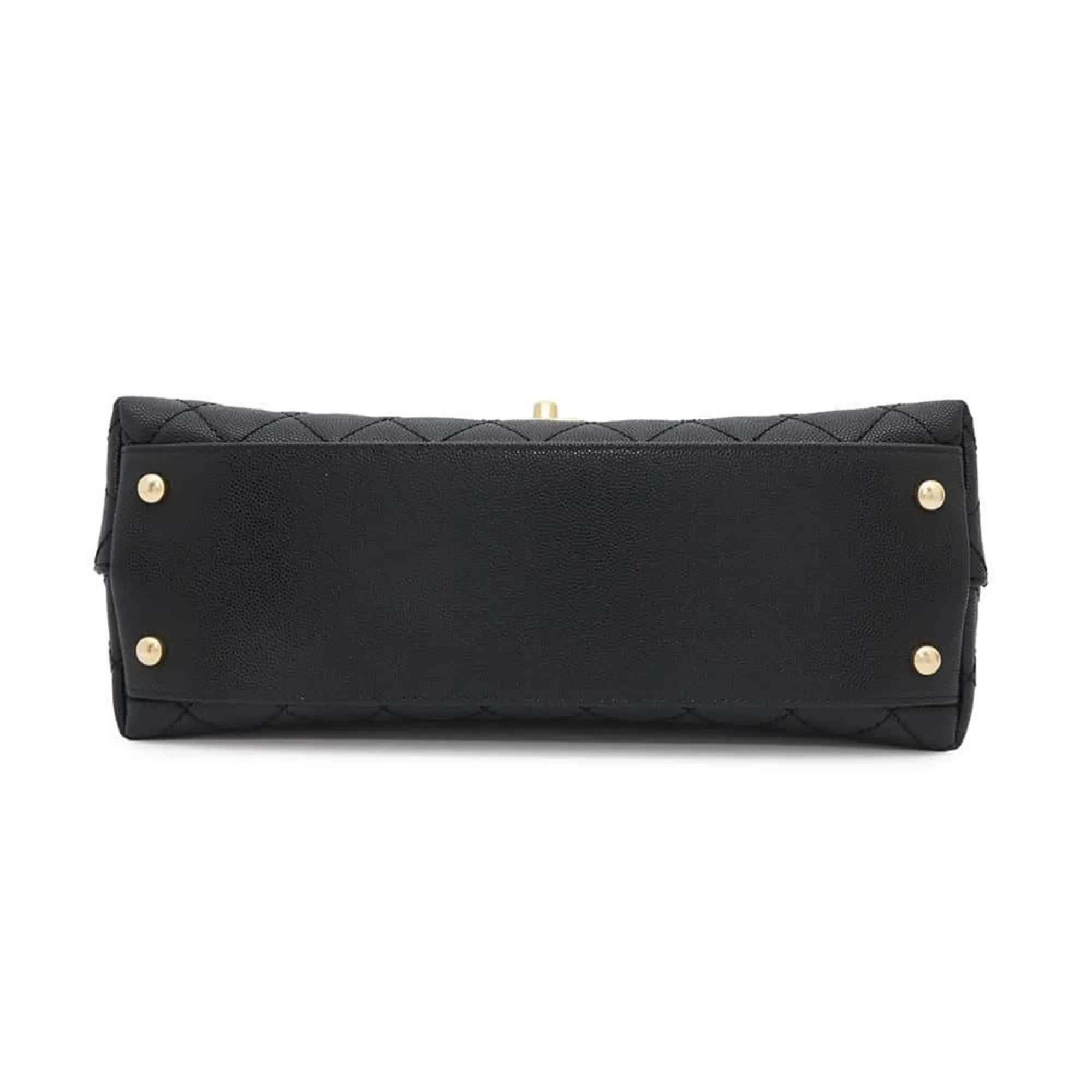 Chanel Grained Calfskin Handbag (Pre-Owned)