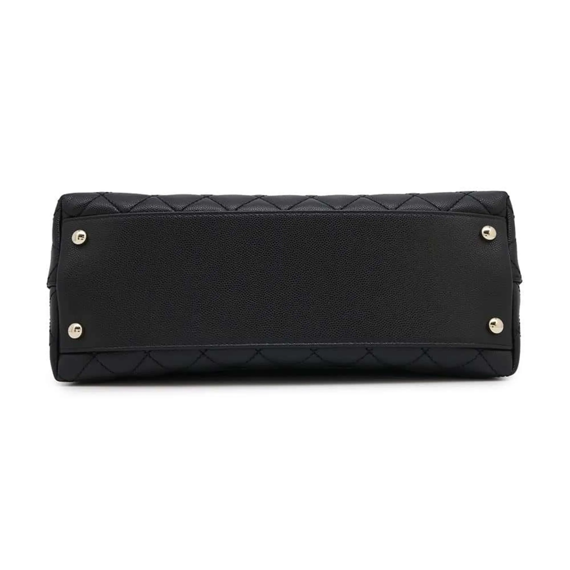 Chanel Grained Calfskin Handbag (Pre-Owned)