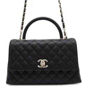 Chanel Grained Calfskin Handbag (Pre-Owned)