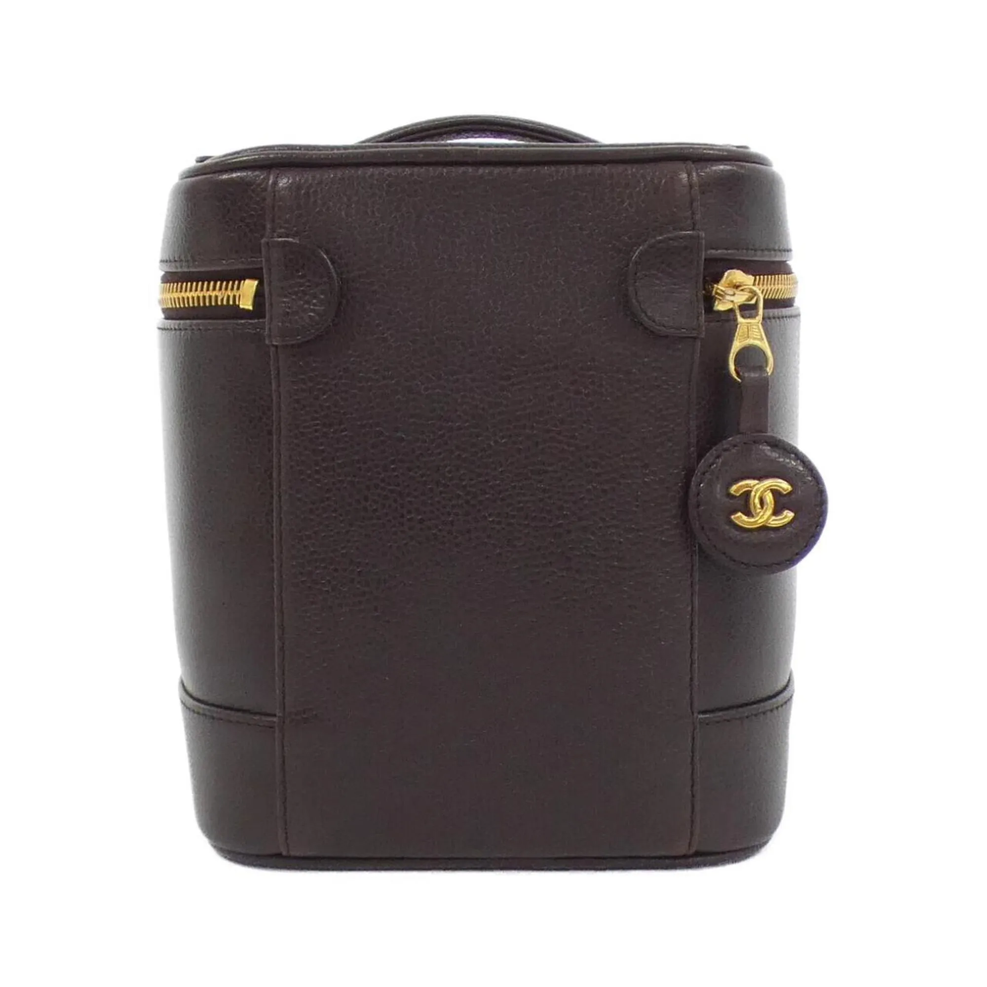 Chanel Grained Calfskin Handbag (Pre-Owned)