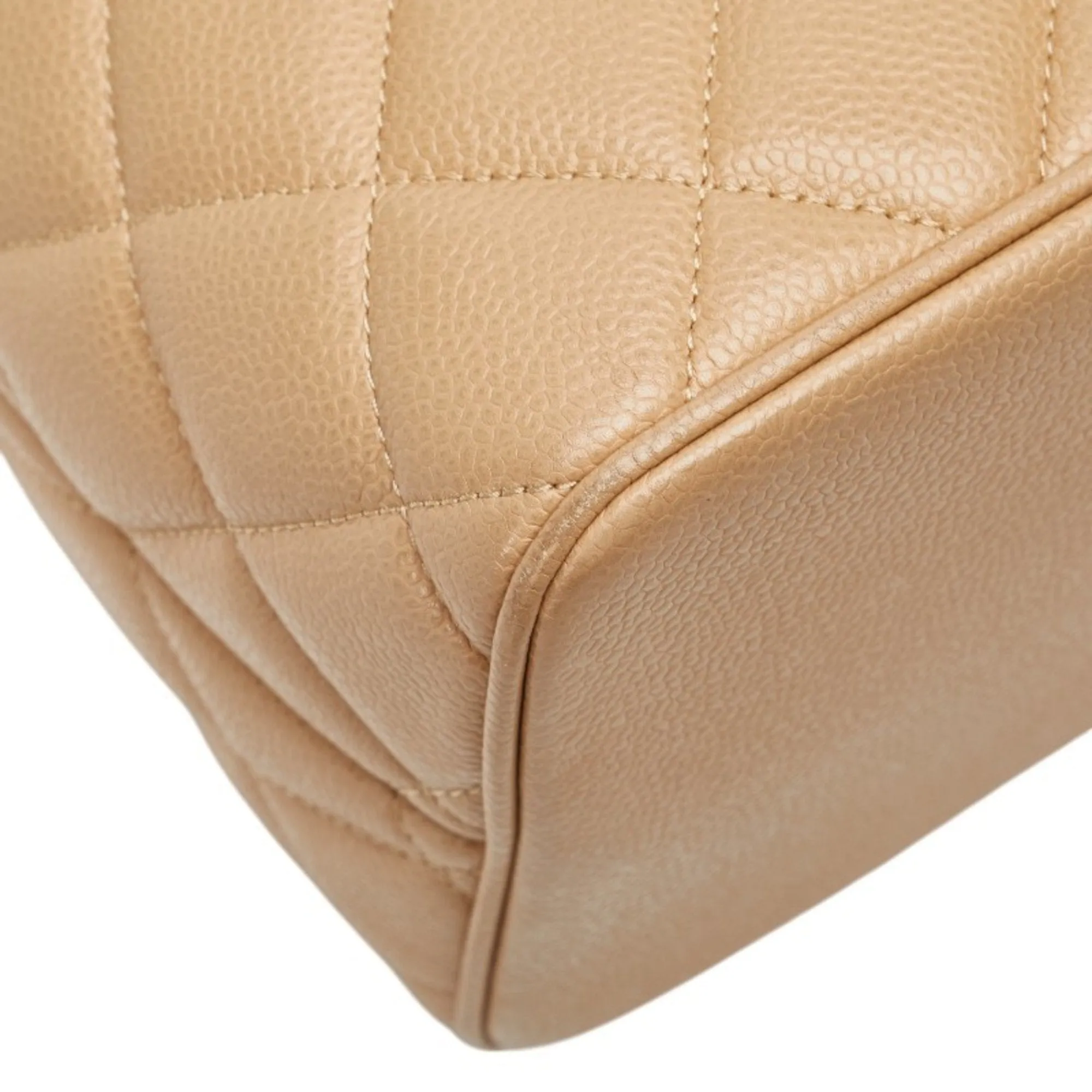 Chanel Grained Calfskin Handbag Tote Bag (Pre-Owned)