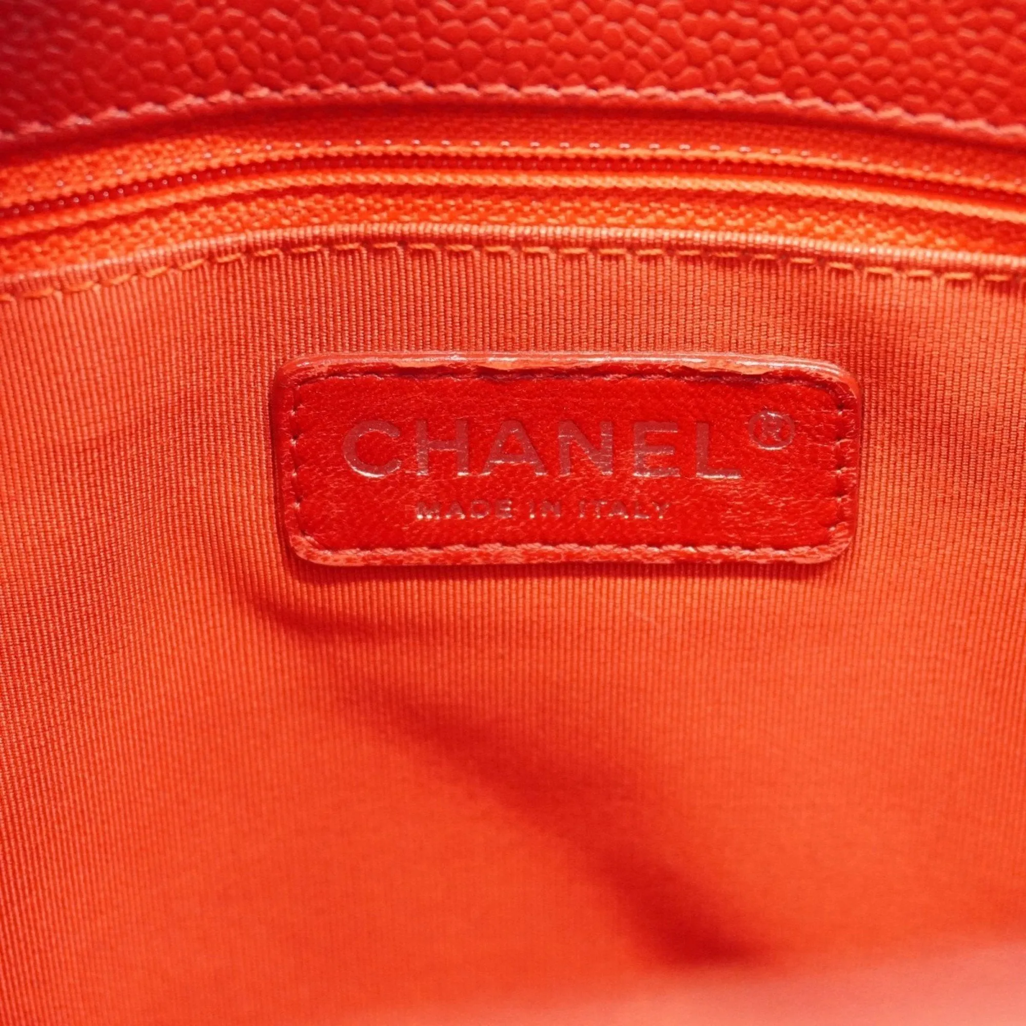 Chanel Grained Calfskin Tote Bag (Pre-Owned)