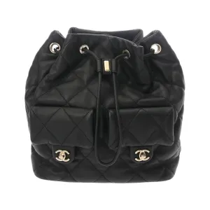 Chanel Leather Backpack (Pre-Owned)