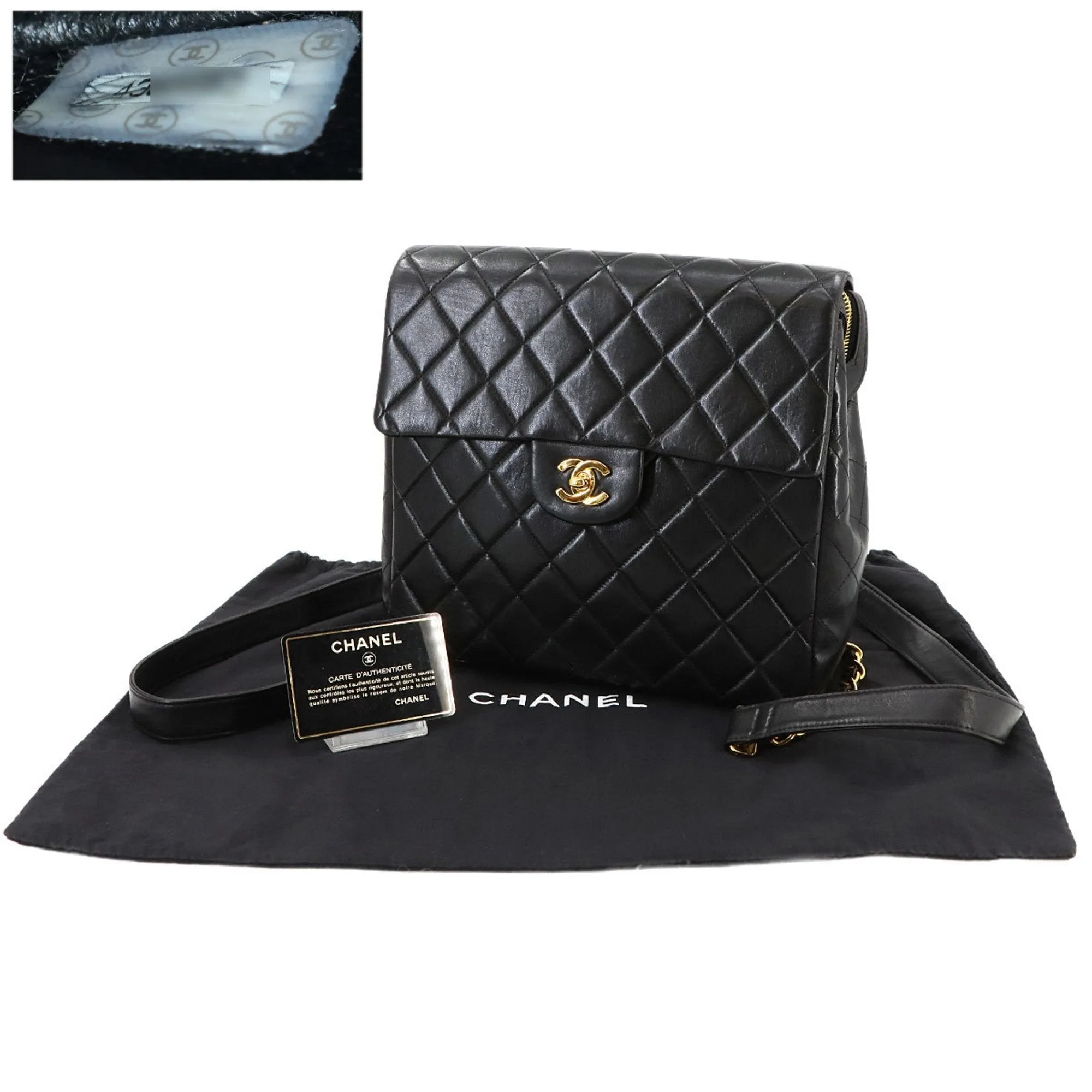 Chanel Leather Backpack (Pre-Owned)