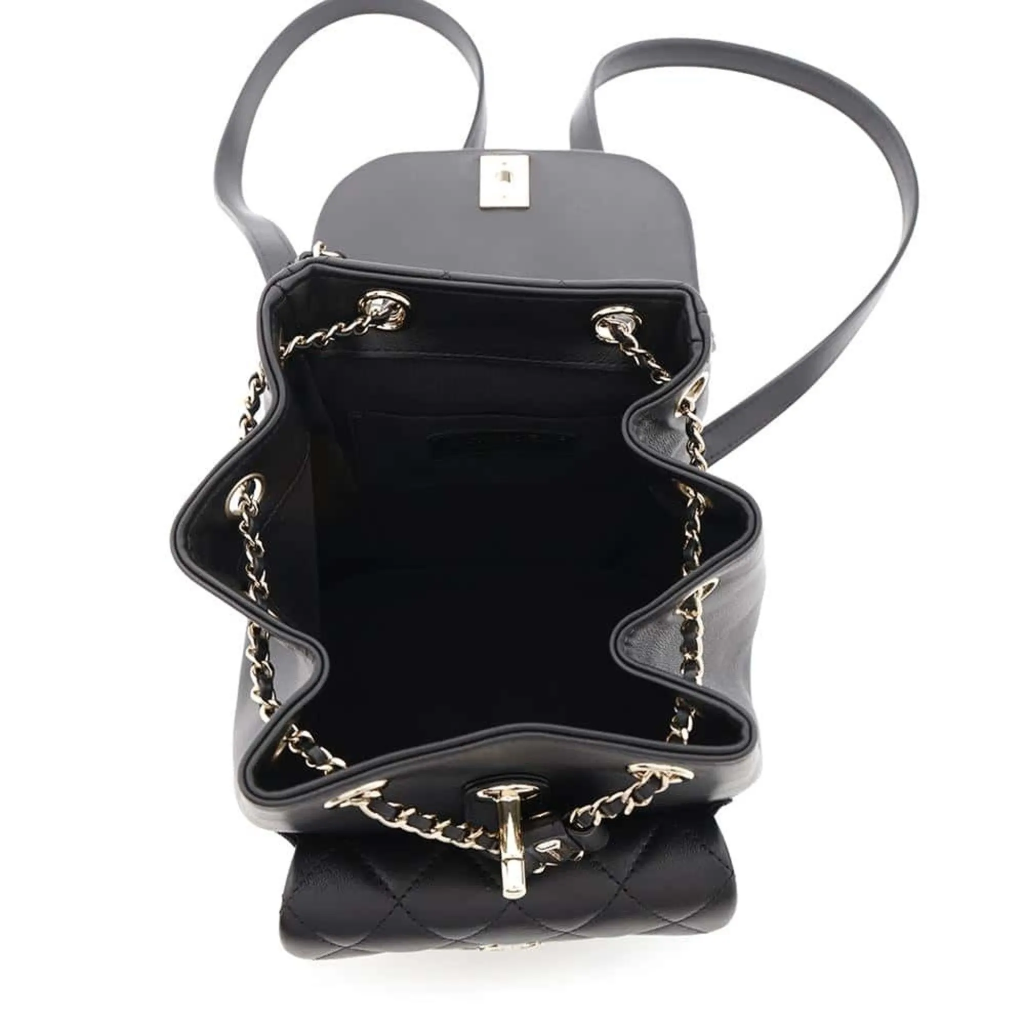 Chanel Leather Backpack (Pre-Owned)