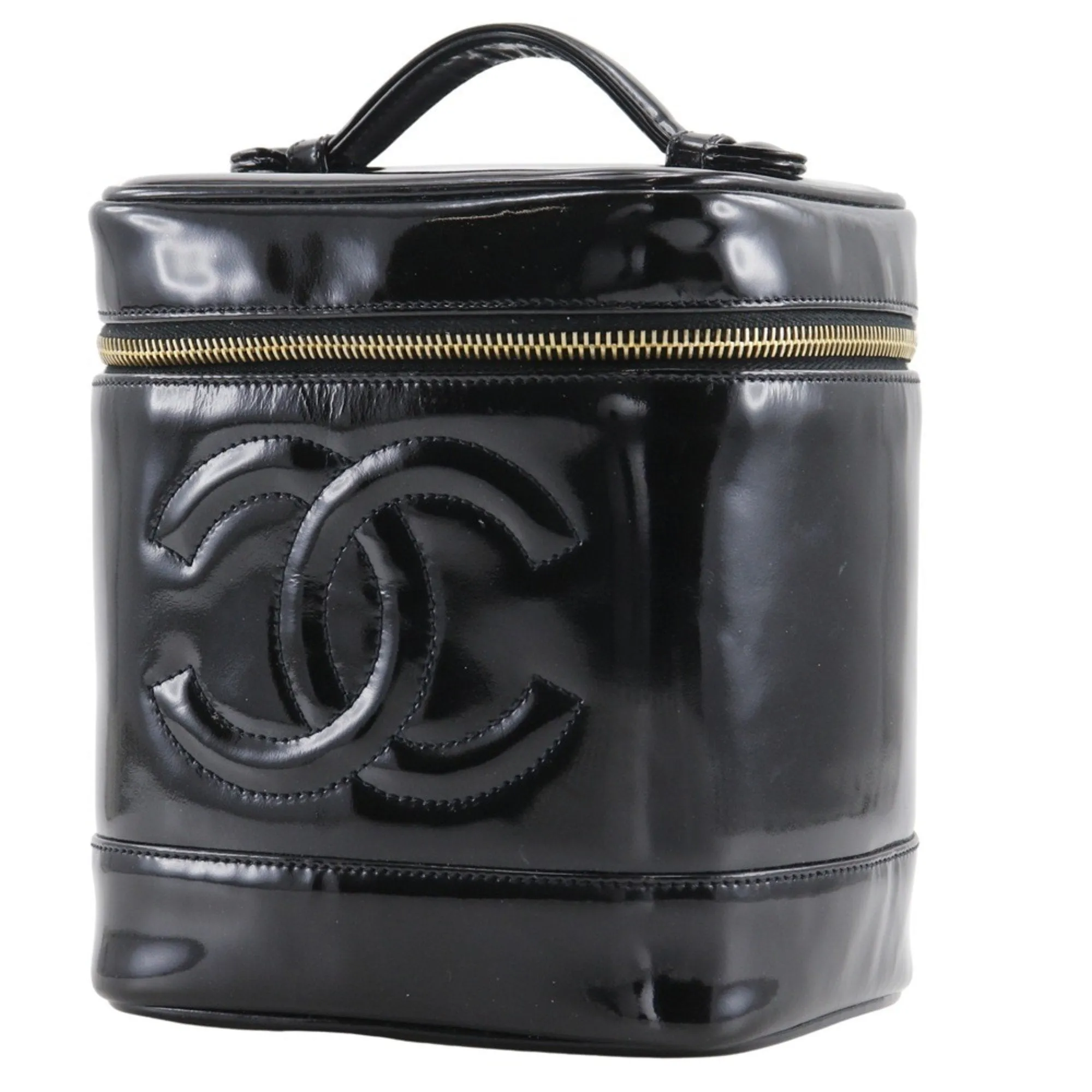 Chanel Leather Handbag Pouch (Pre-Owned)