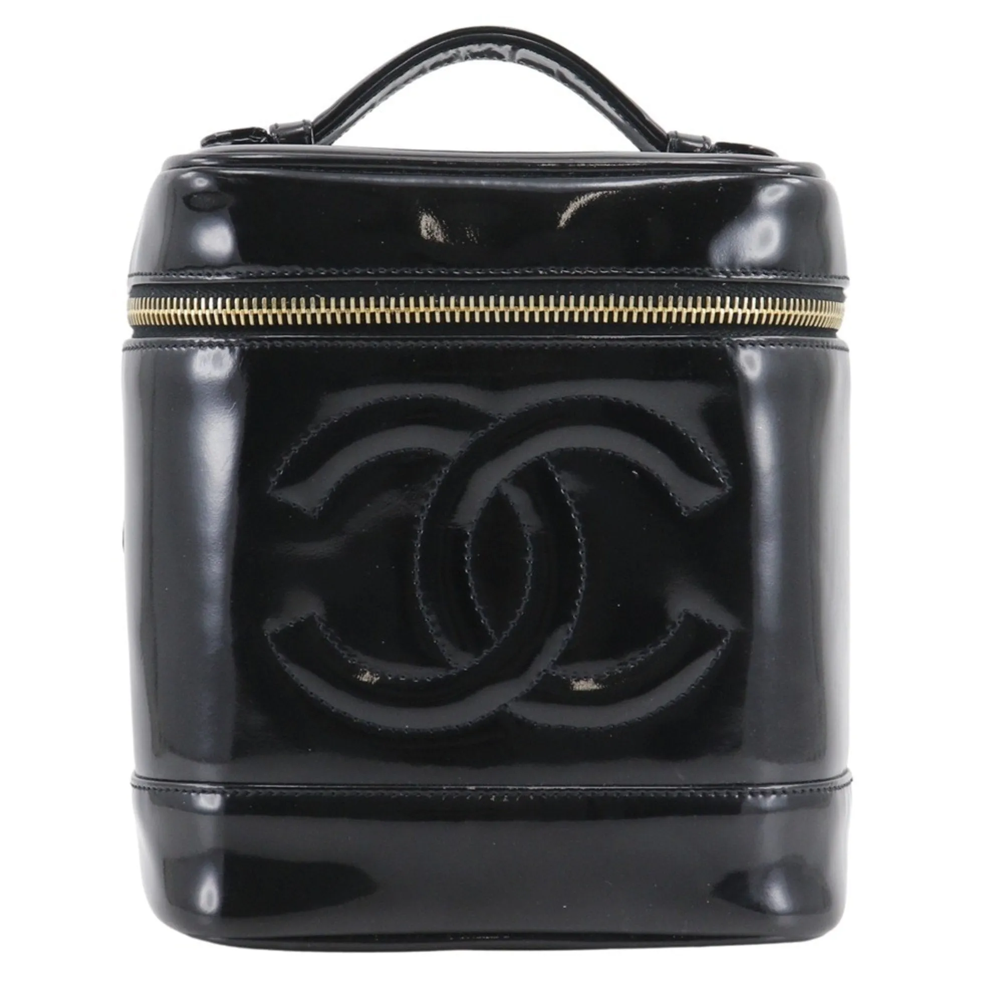Chanel Leather Handbag Pouch (Pre-Owned)