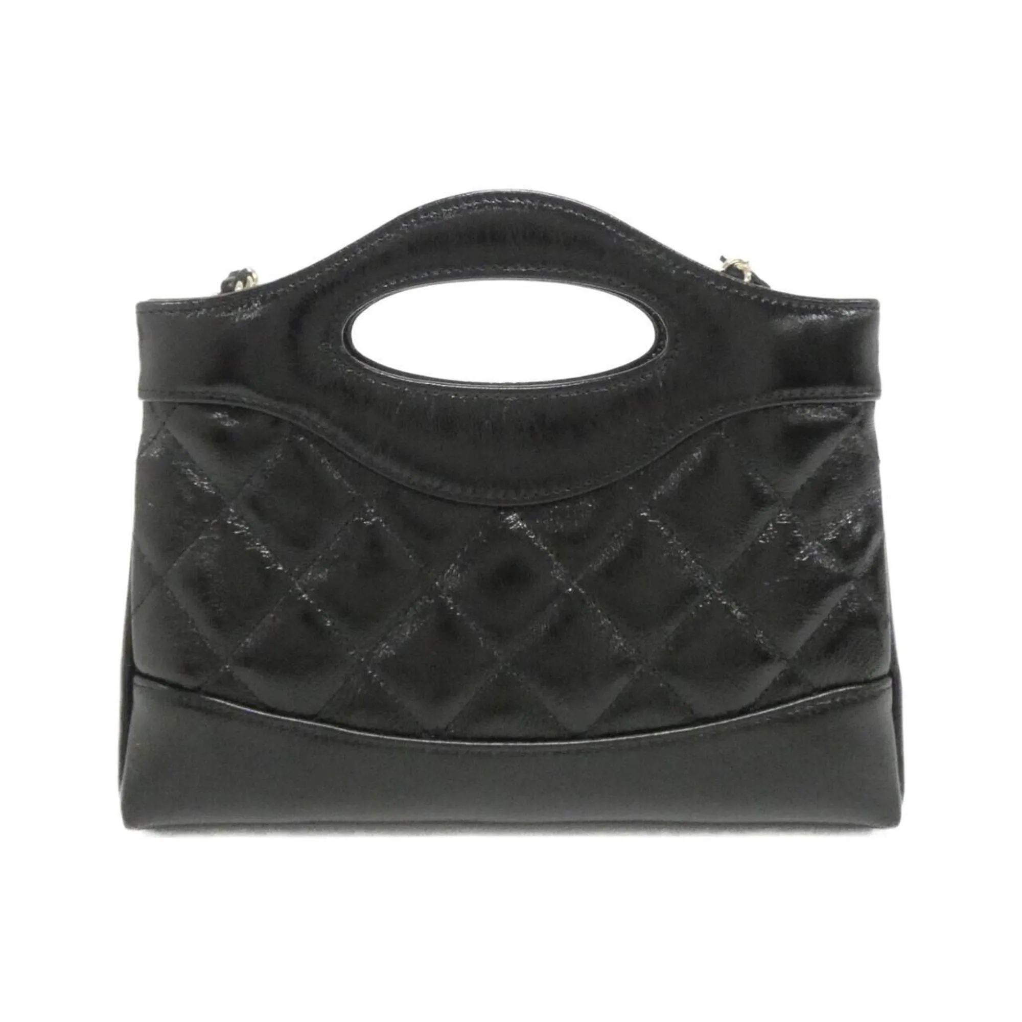 Chanel Leather Handbag (Pre-Owned)