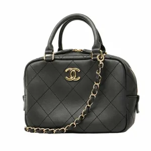 Chanel Leather Handbag (Pre-Owned)