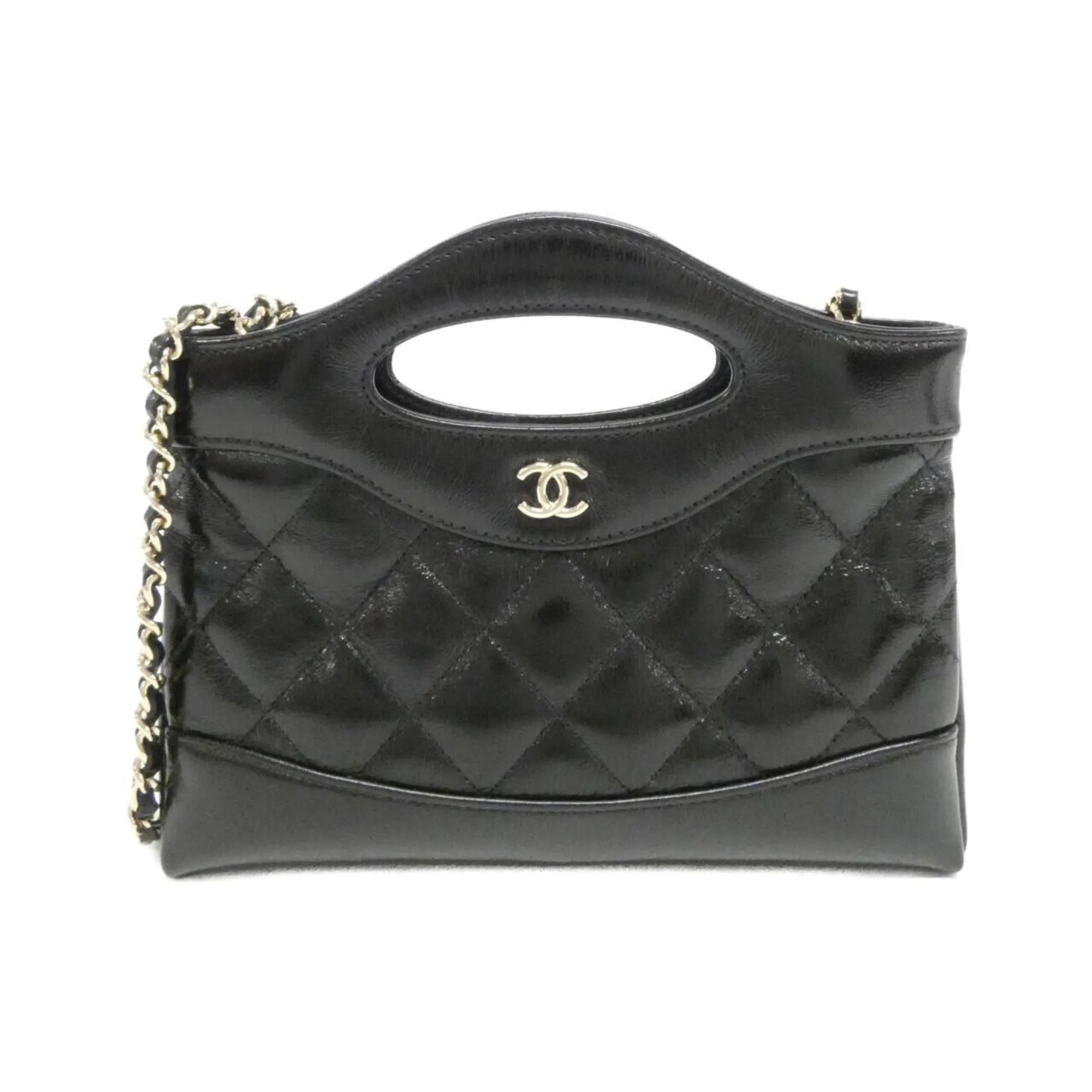 Chanel Leather Handbag (Pre-Owned)