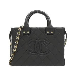 Chanel Leather Handbag (Pre-Owned)