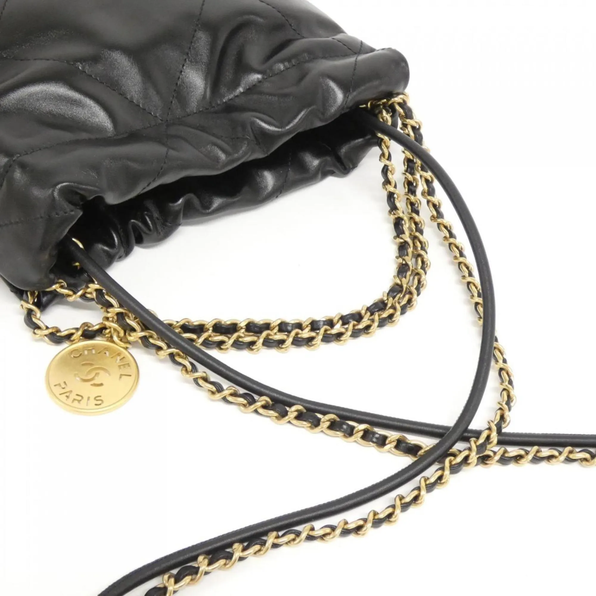 Chanel Leather Handbag (Pre-Owned)