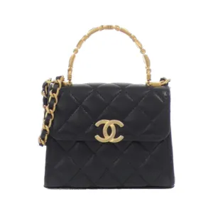 Chanel Leather Handbag (Pre-Owned)