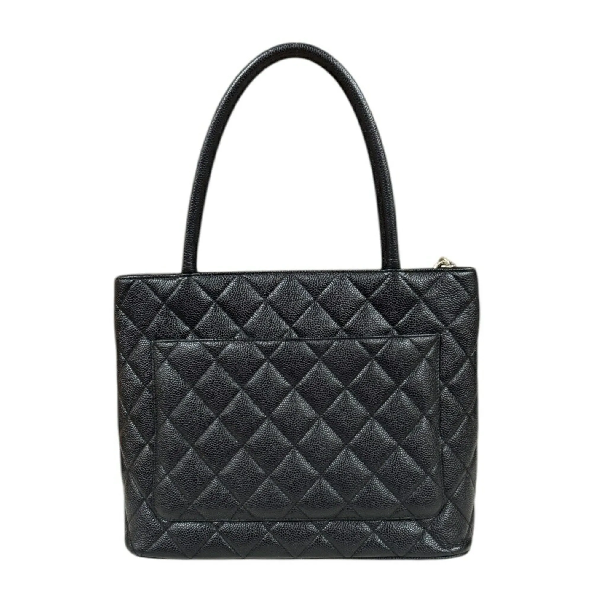Chanel Medaillon Leather Tote Bag (Pre-Owned)