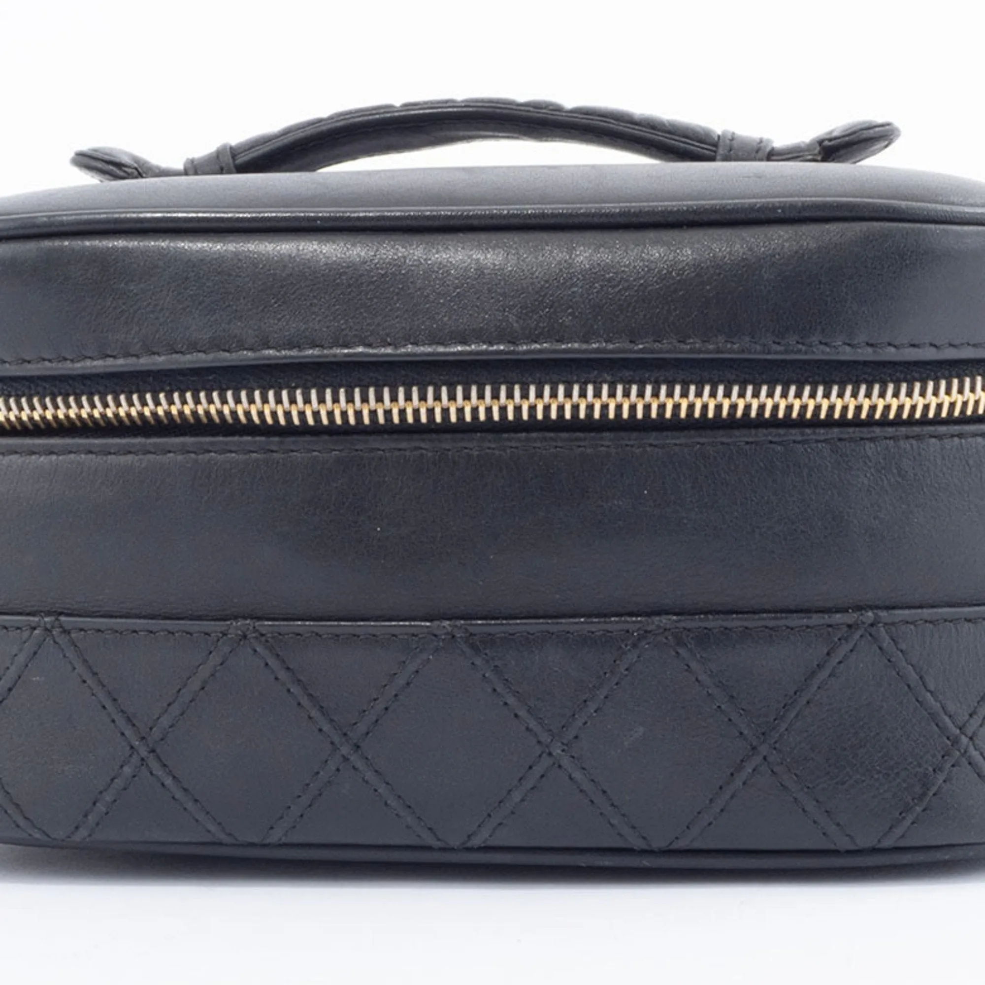 Chanel multi Leather Handbag Vanity Bag (Pre-Owned)