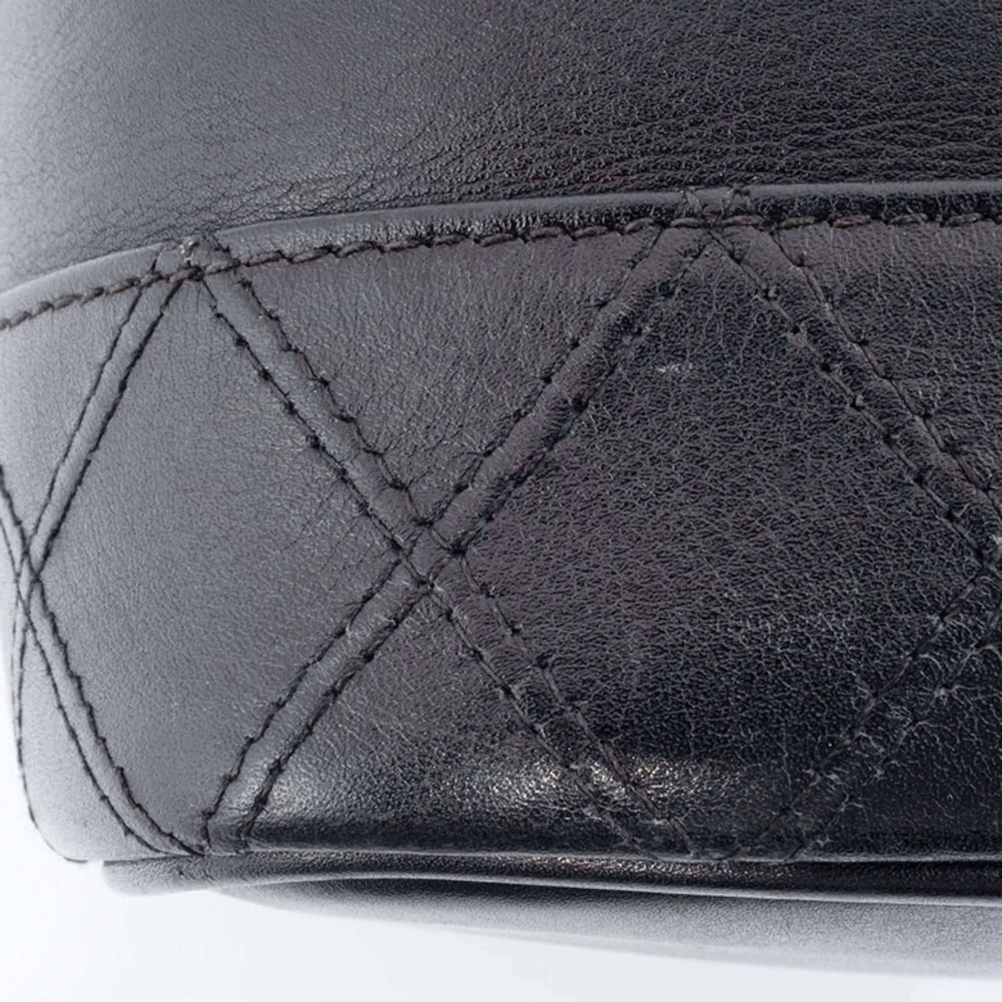 Chanel multi Leather Handbag Vanity Bag (Pre-Owned)
