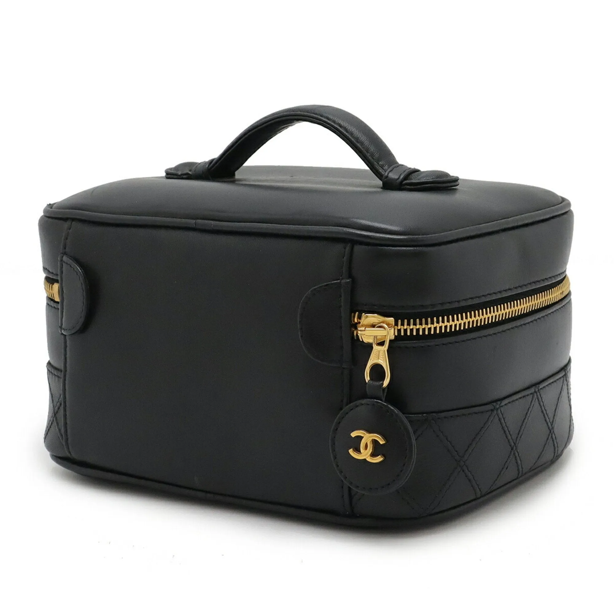 Chanel multi Leather Handbag Vanity Bag (Pre-Owned)
