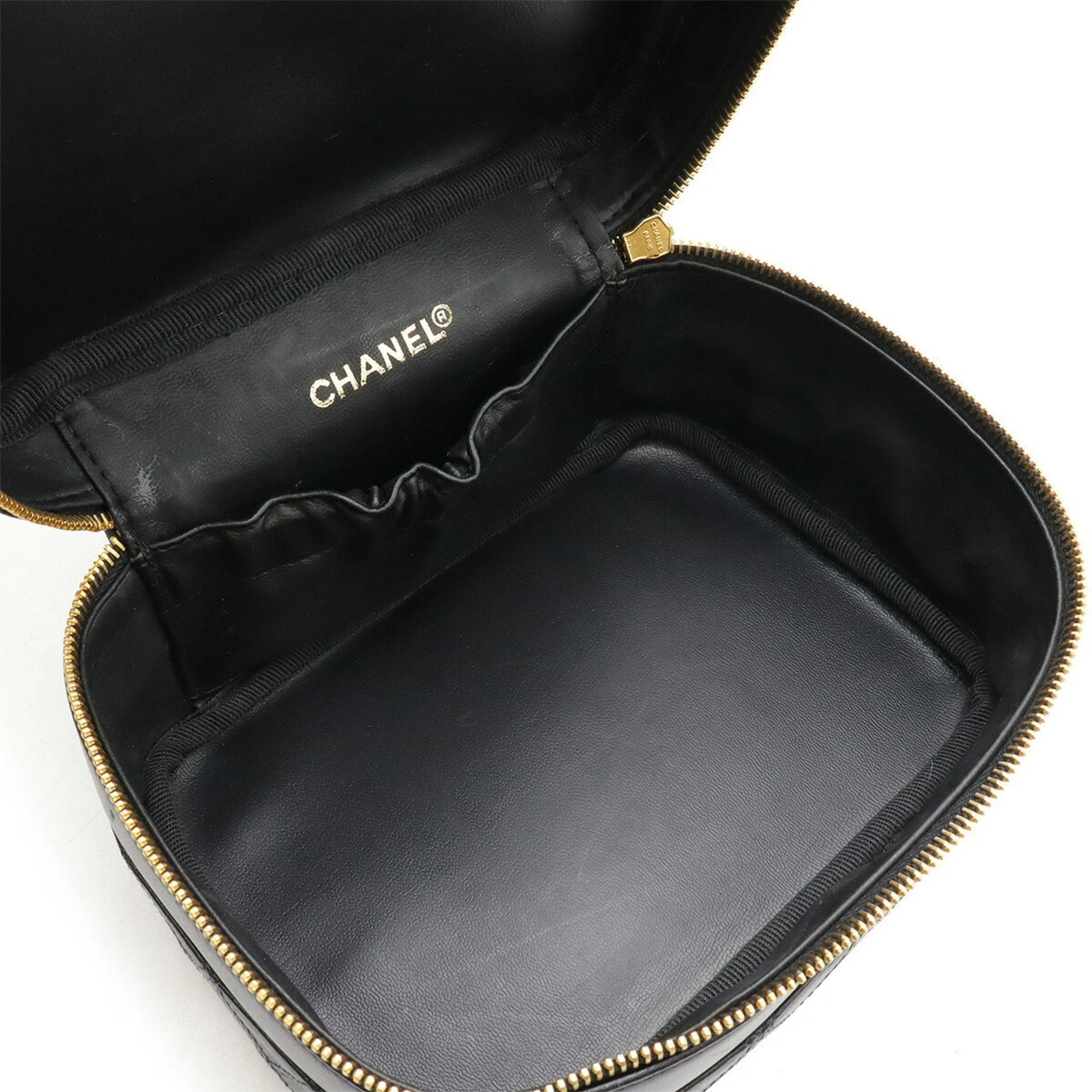 Chanel multi Leather Handbag Vanity Bag (Pre-Owned)