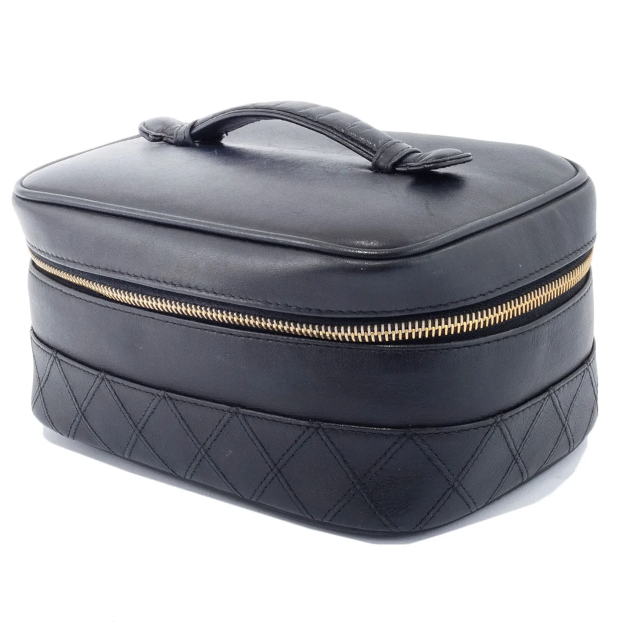 Chanel multi Leather Handbag Vanity Bag (Pre-Owned)