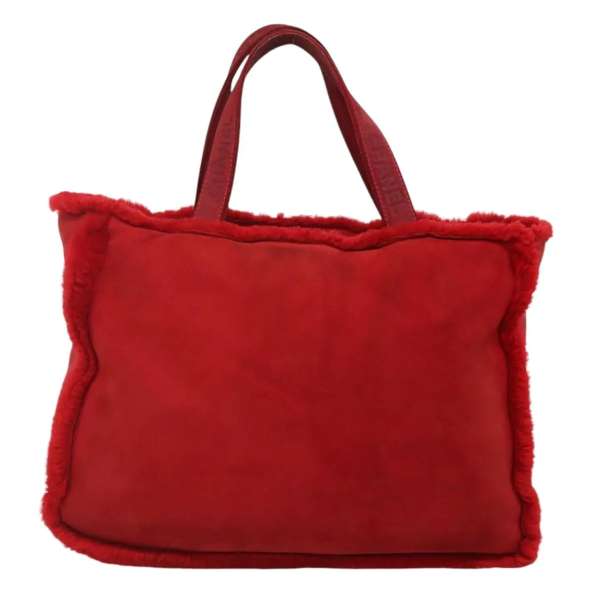 Chanel Shopping Suede Tote Bag (Pre-Owned)