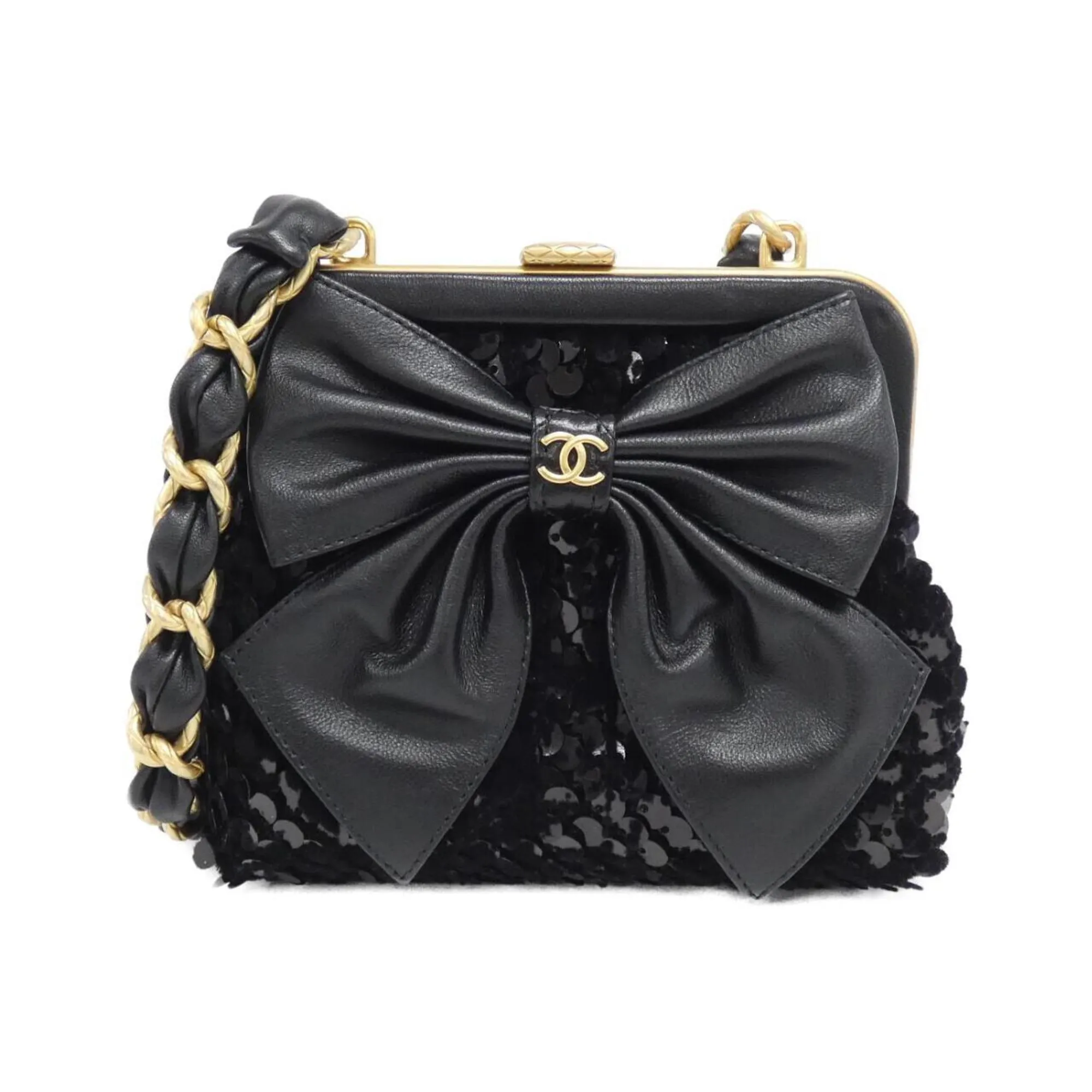 Chanel Spangles Clutch Bag (Pre-Owned)