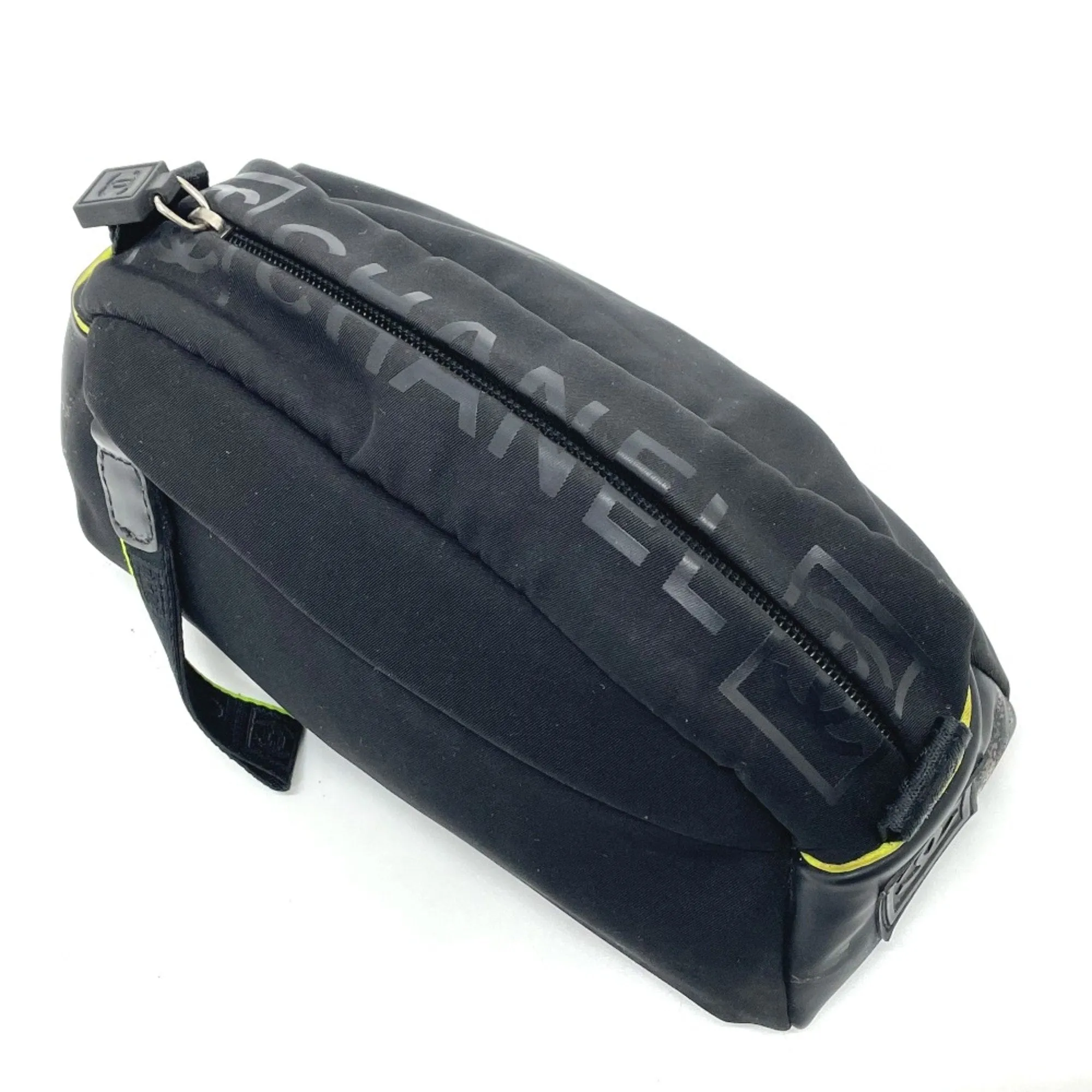 Chanel Sport Line Cloth Clutch Bag (Pre-Owned)