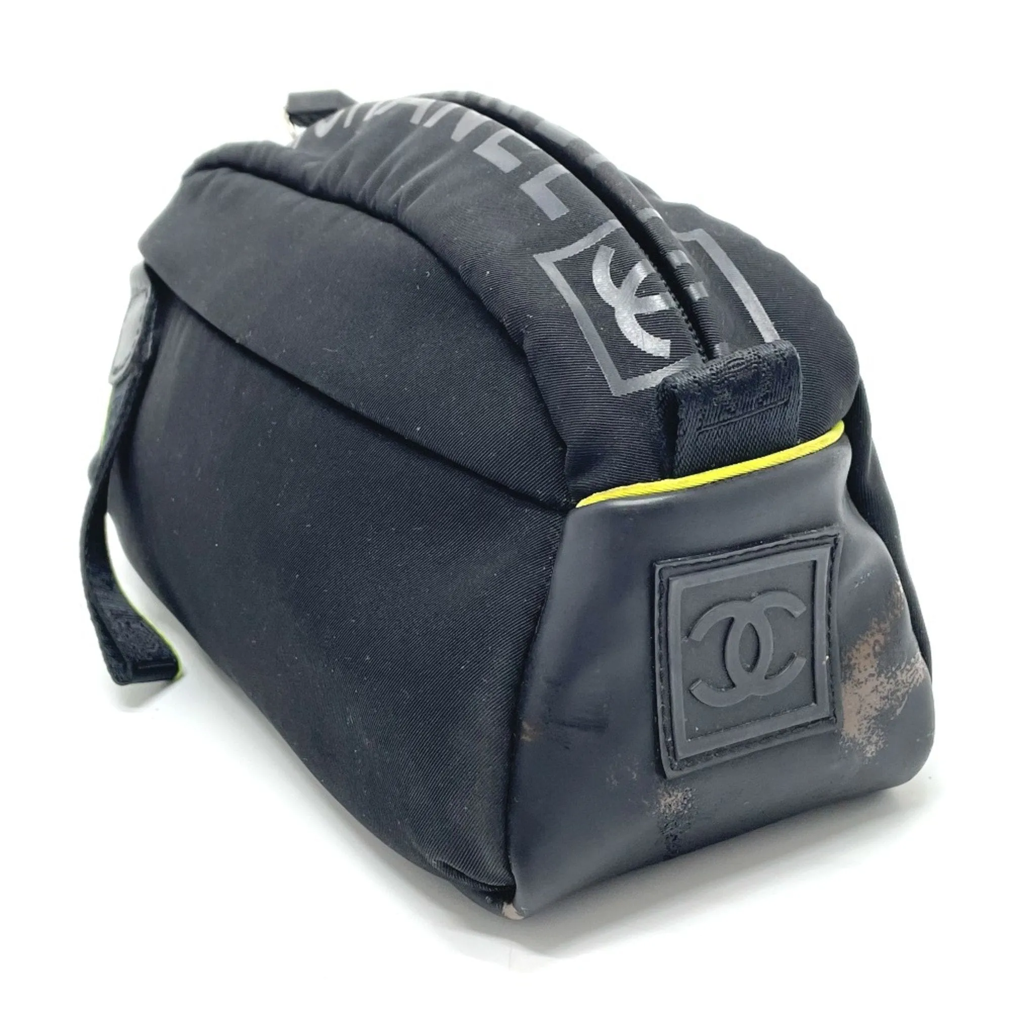 Chanel Sport Line Cloth Clutch Bag (Pre-Owned)