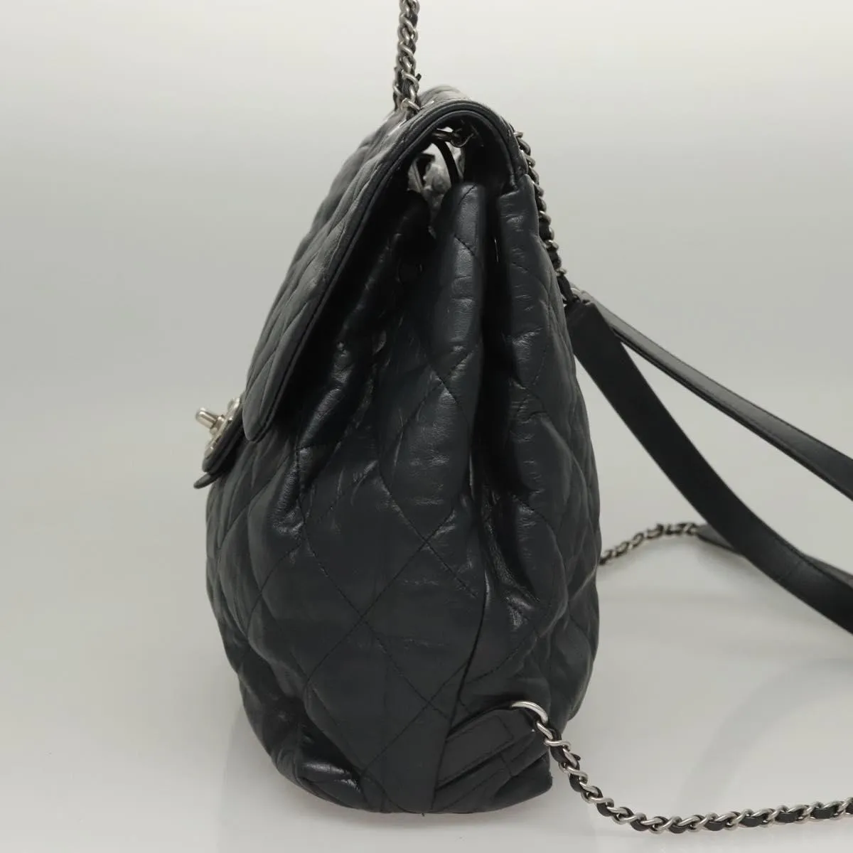 Chanel Timeless/Classique Leather Backpack Bag (Pre-Owned)