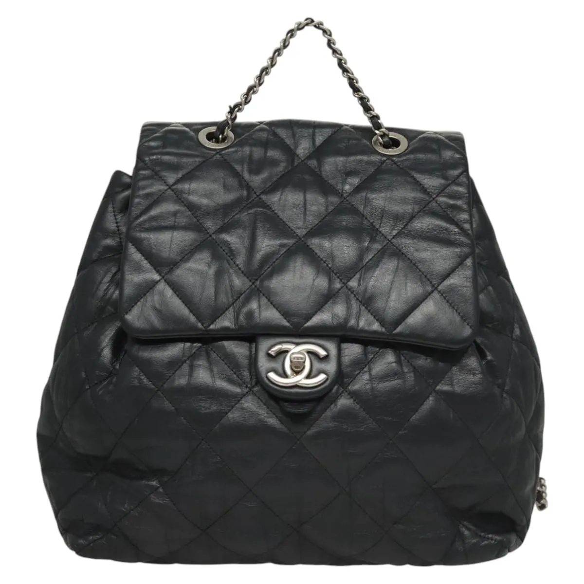 Chanel Timeless/Classique Leather Backpack Bag (Pre-Owned)