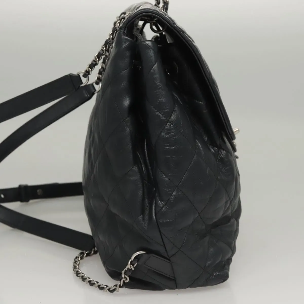 Chanel Timeless/Classique Leather Backpack Bag (Pre-Owned)