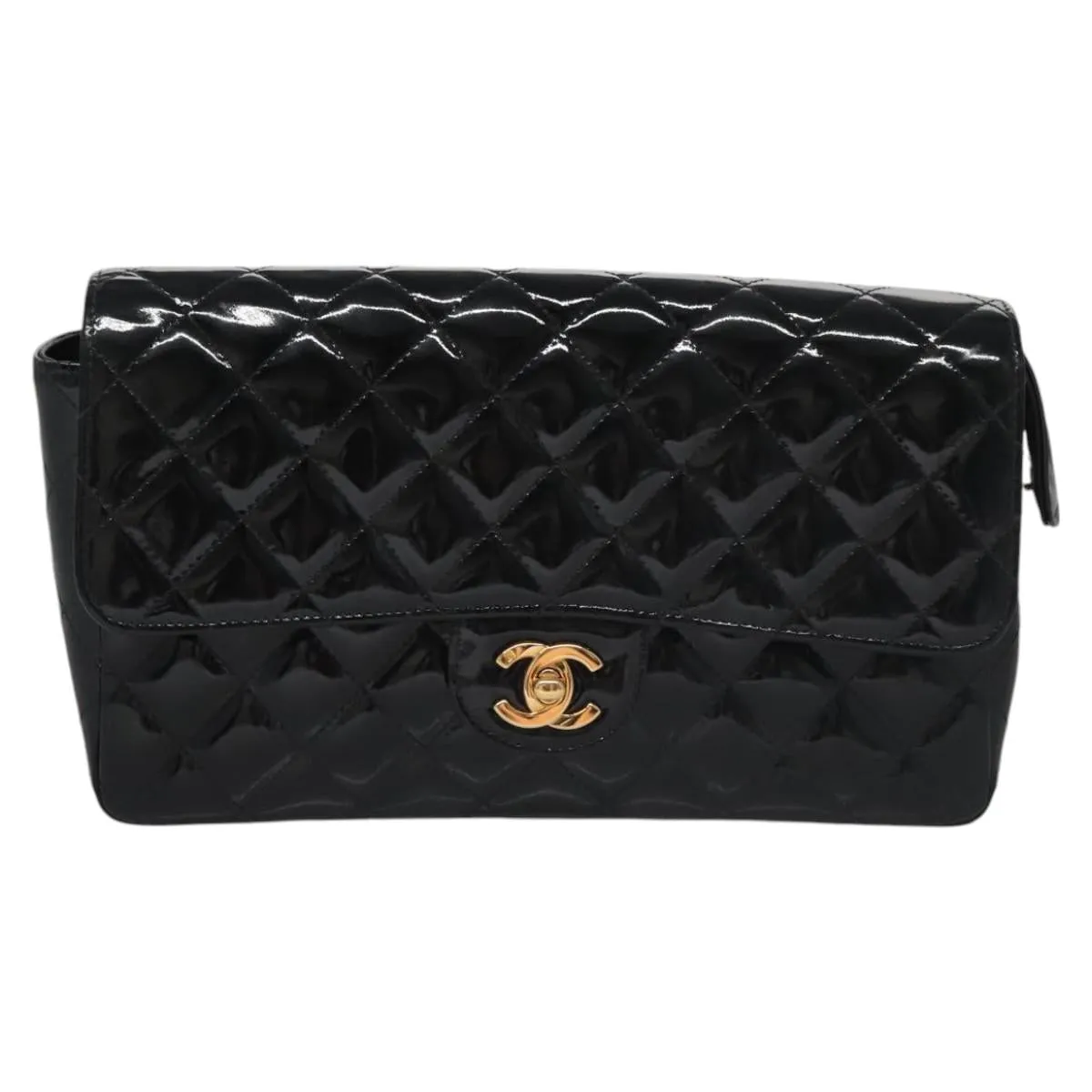 Chanel Timeless/Classique Patent Leather Backpack Bag (Pre-Owned)