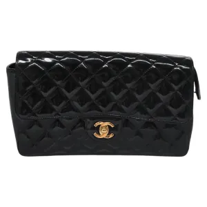 Chanel Timeless/Classique Patent Leather Backpack Bag (Pre-Owned)
