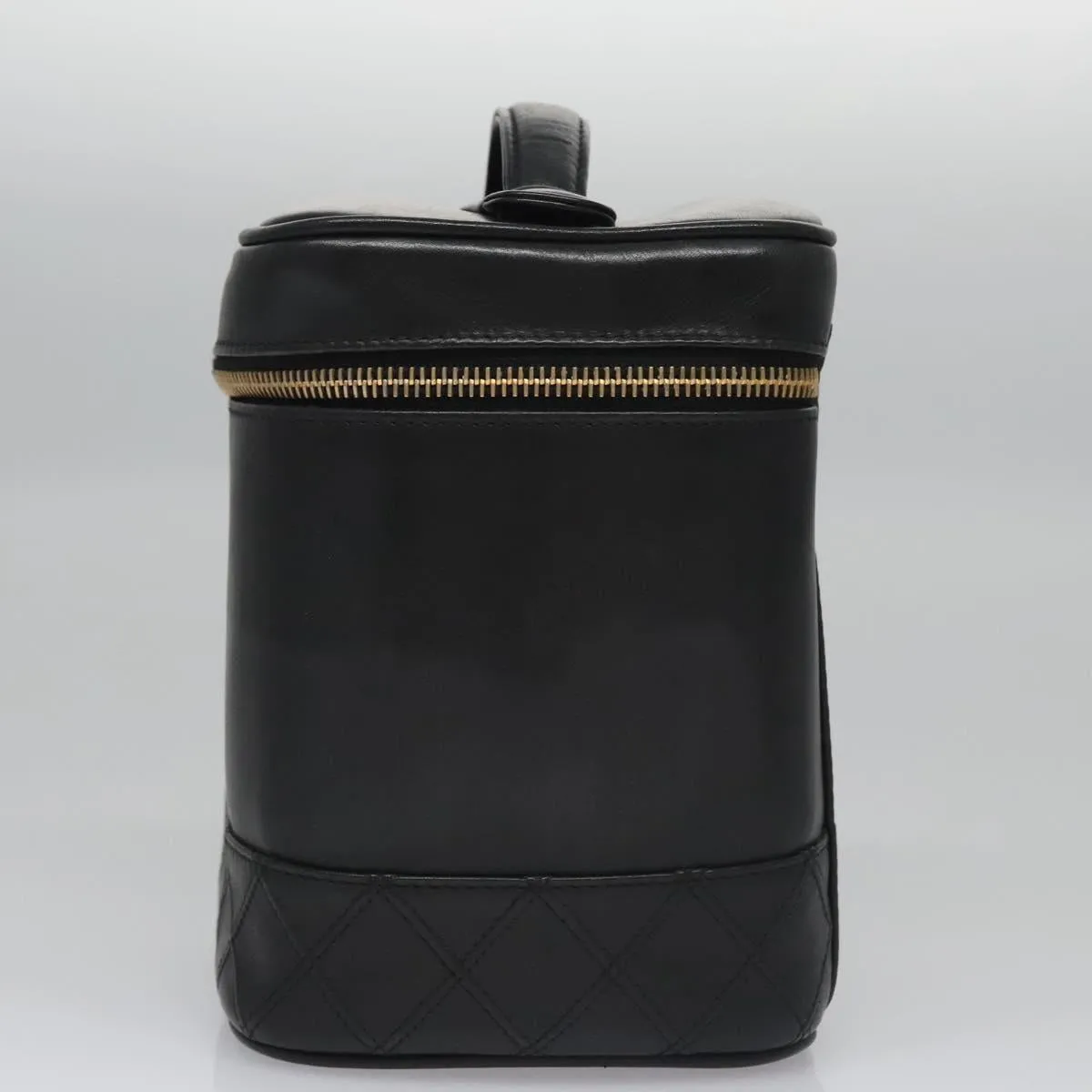 Chanel Vanity Leather Clutch Bag (Pre-Owned)