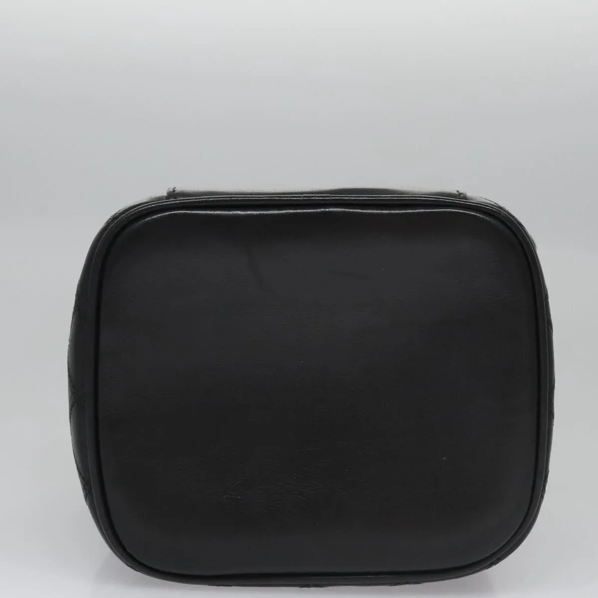 Chanel Vanity Leather Clutch Bag (Pre-Owned)