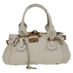 Chlo Paddington Leather Handbag (Pre-Owned)