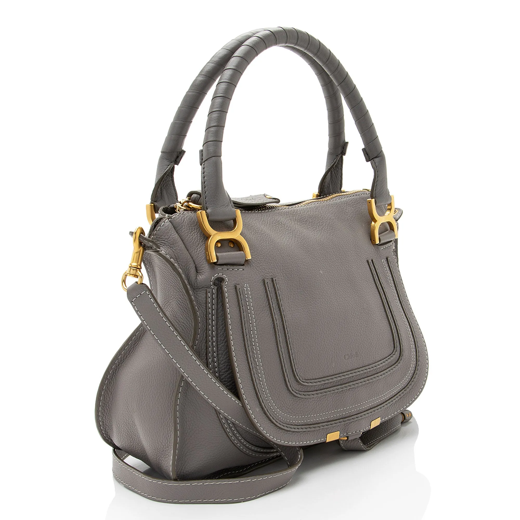 Chloe Calfskin Marcie Medium Satchel