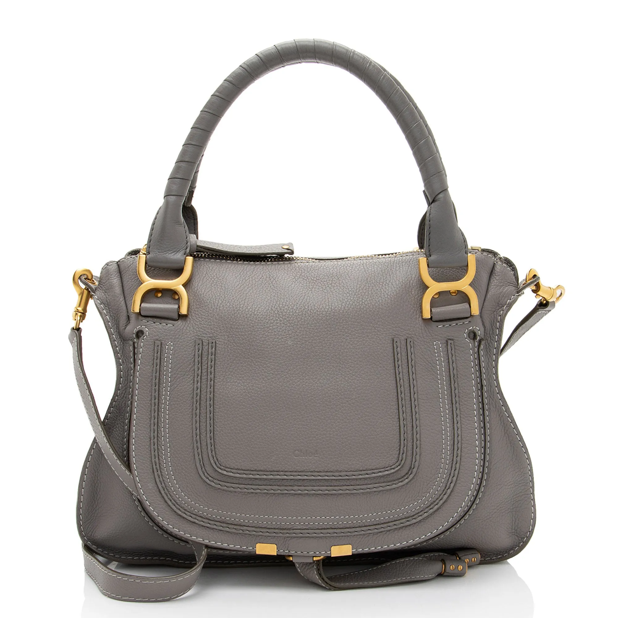 Chloe Calfskin Marcie Medium Satchel