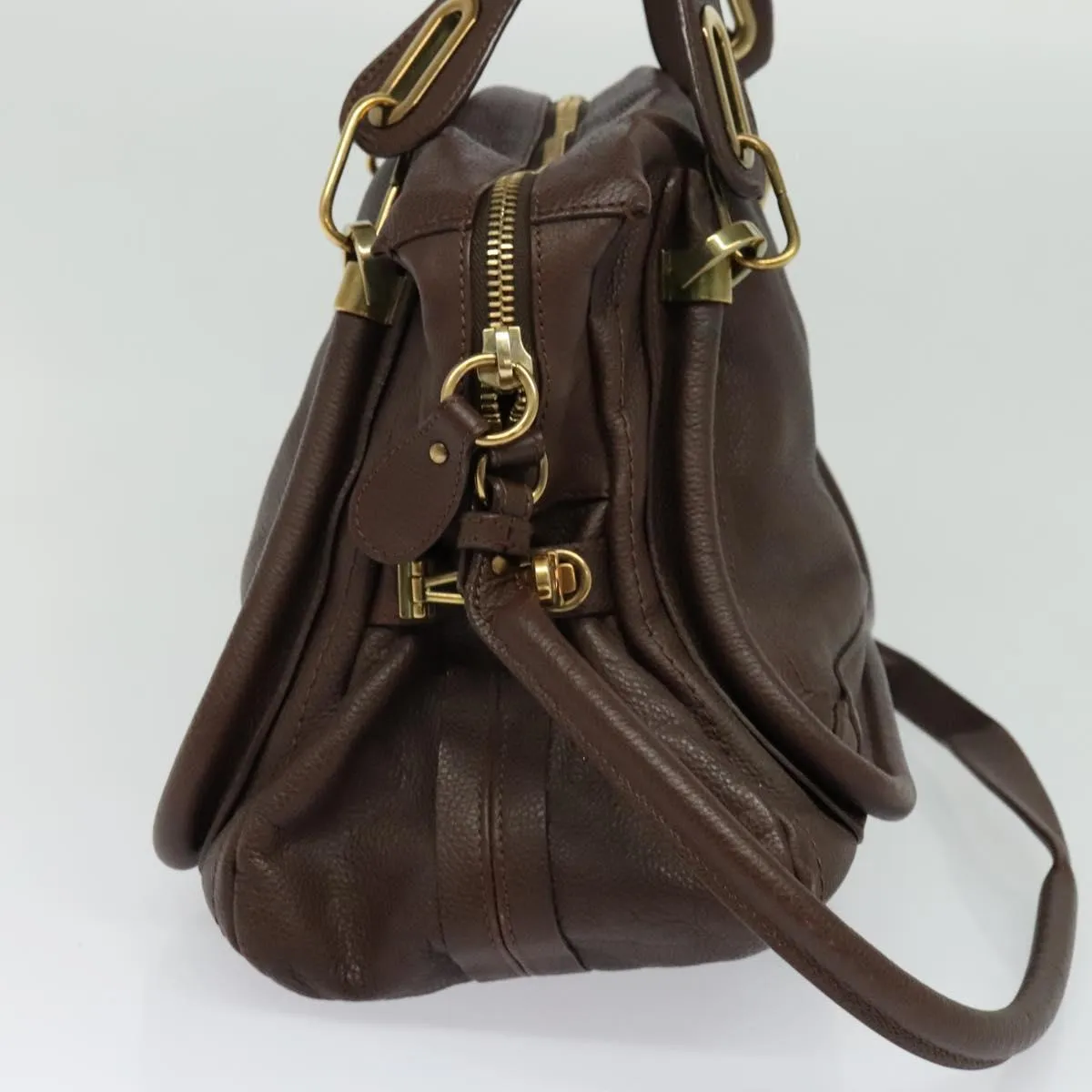 Chloe Paraty Leather Handbag (Pre-Owned)
